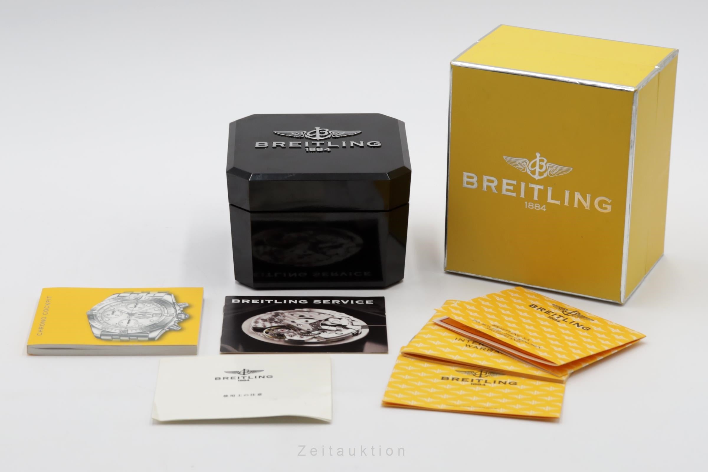 Breitling Cockpit chronograph steel / gold automatic men's watch B13357  [2600985]