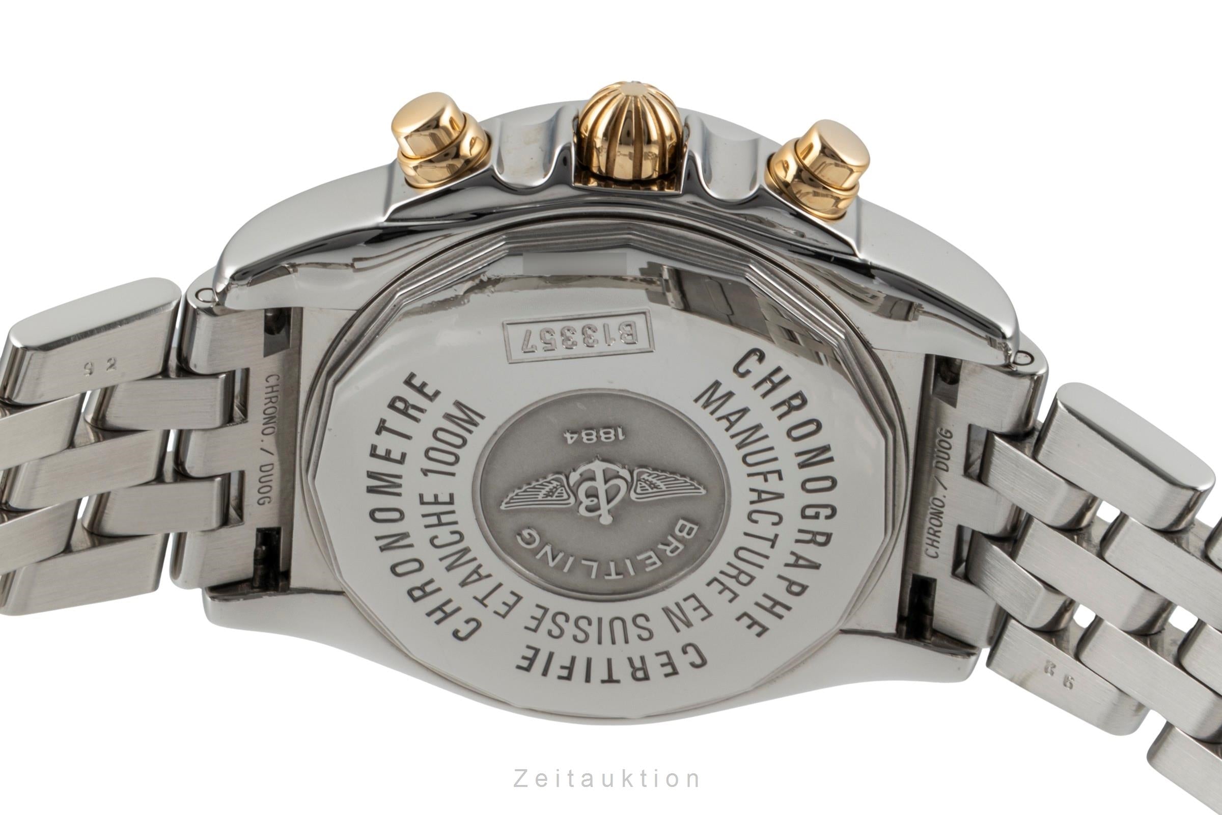 Breitling Cockpit chronograph steel / gold automatic men's watch B13357  [2600985]