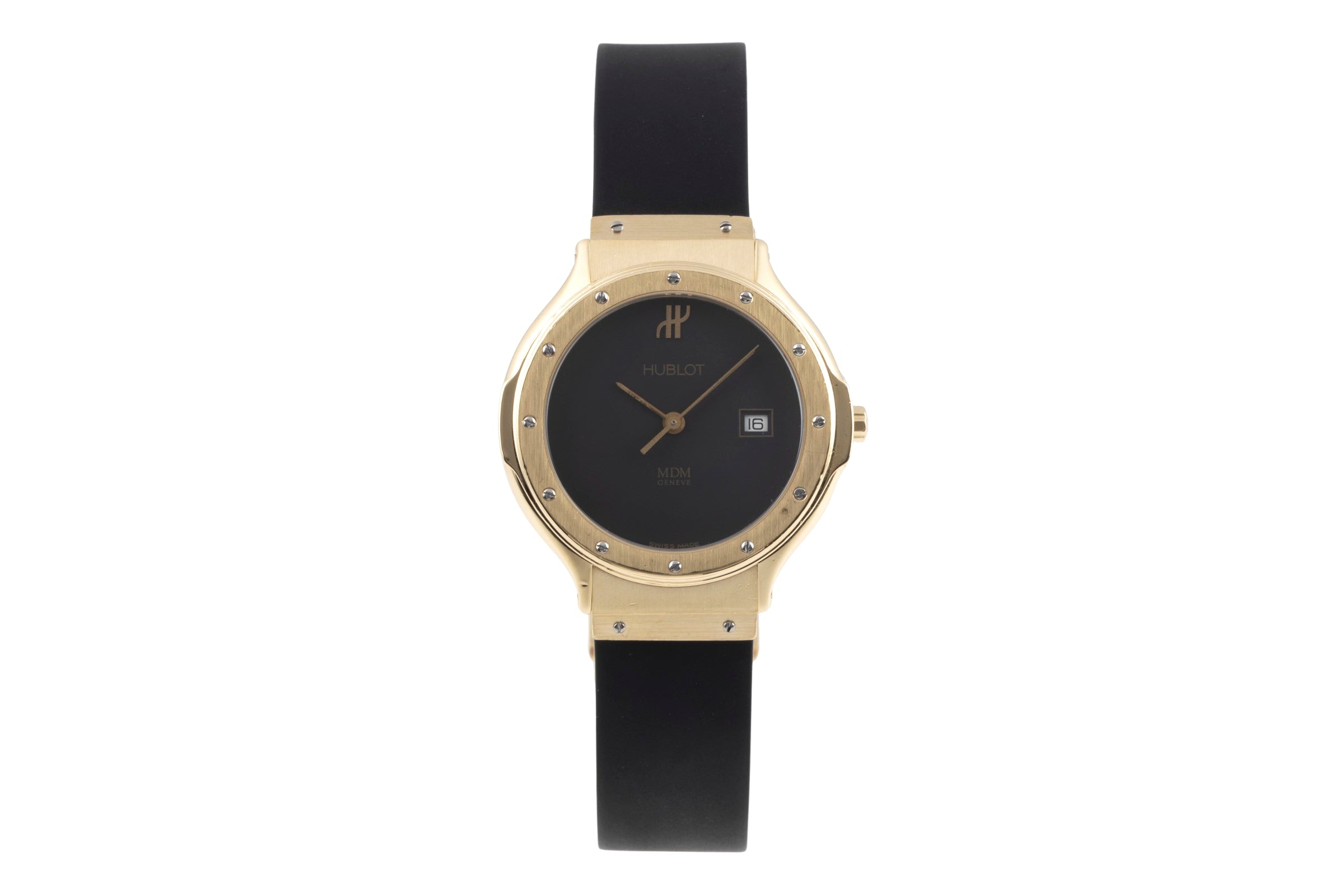 Hublot MDM 18 ct gold quartz women's watch 1400-100  [2600986]
