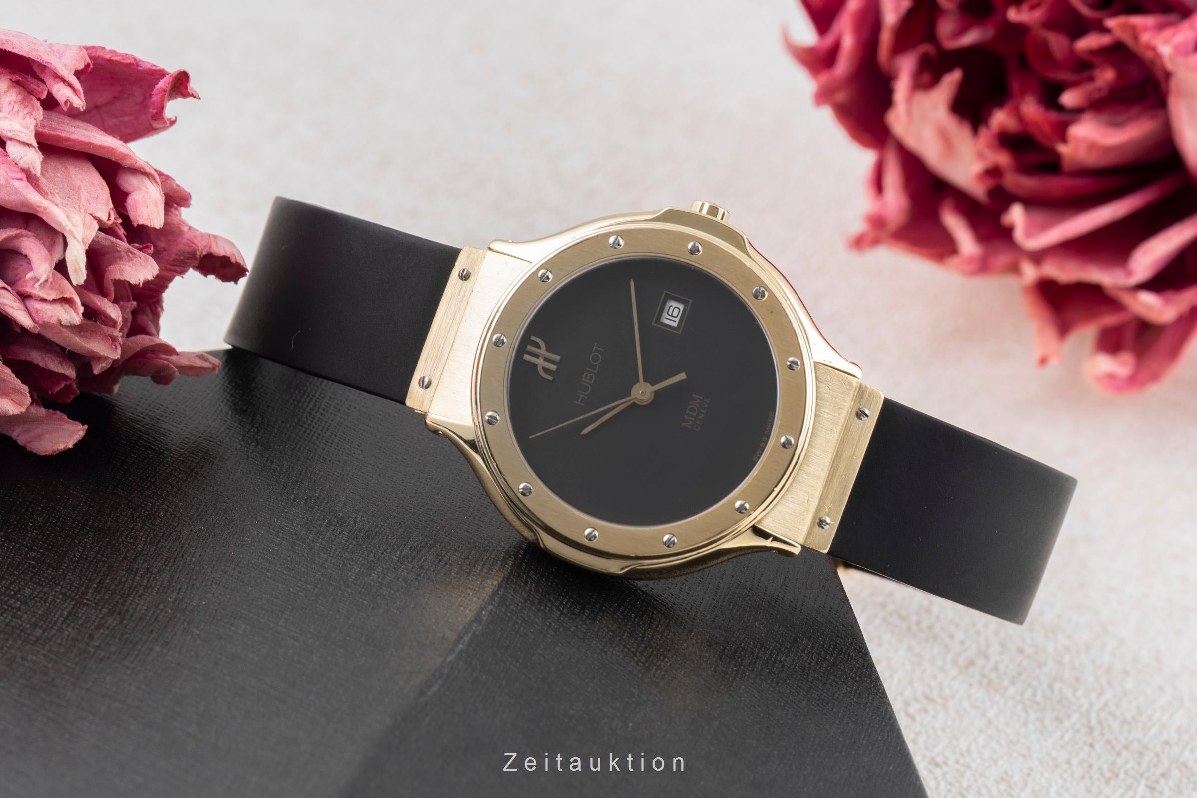 Hublot MDM 18 ct gold quartz women's watch 1400-100  [2600986]