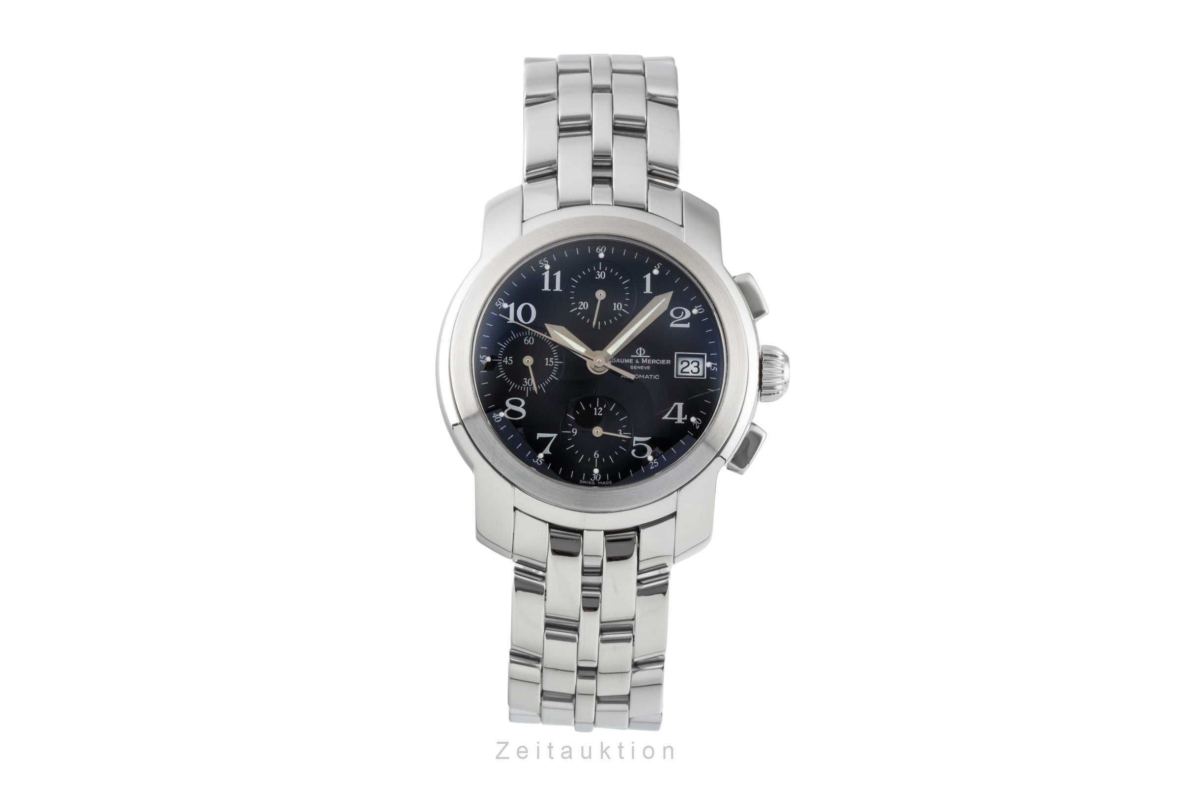 Baume & Mercier Capeland chronograph steel automatic Kal. BM 13750