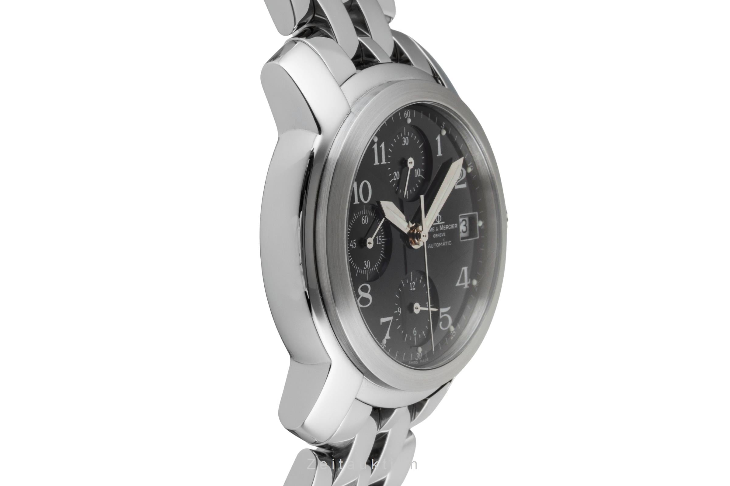 Baume & Mercier Capeland chronograph steel automatic Kal. BM 13750