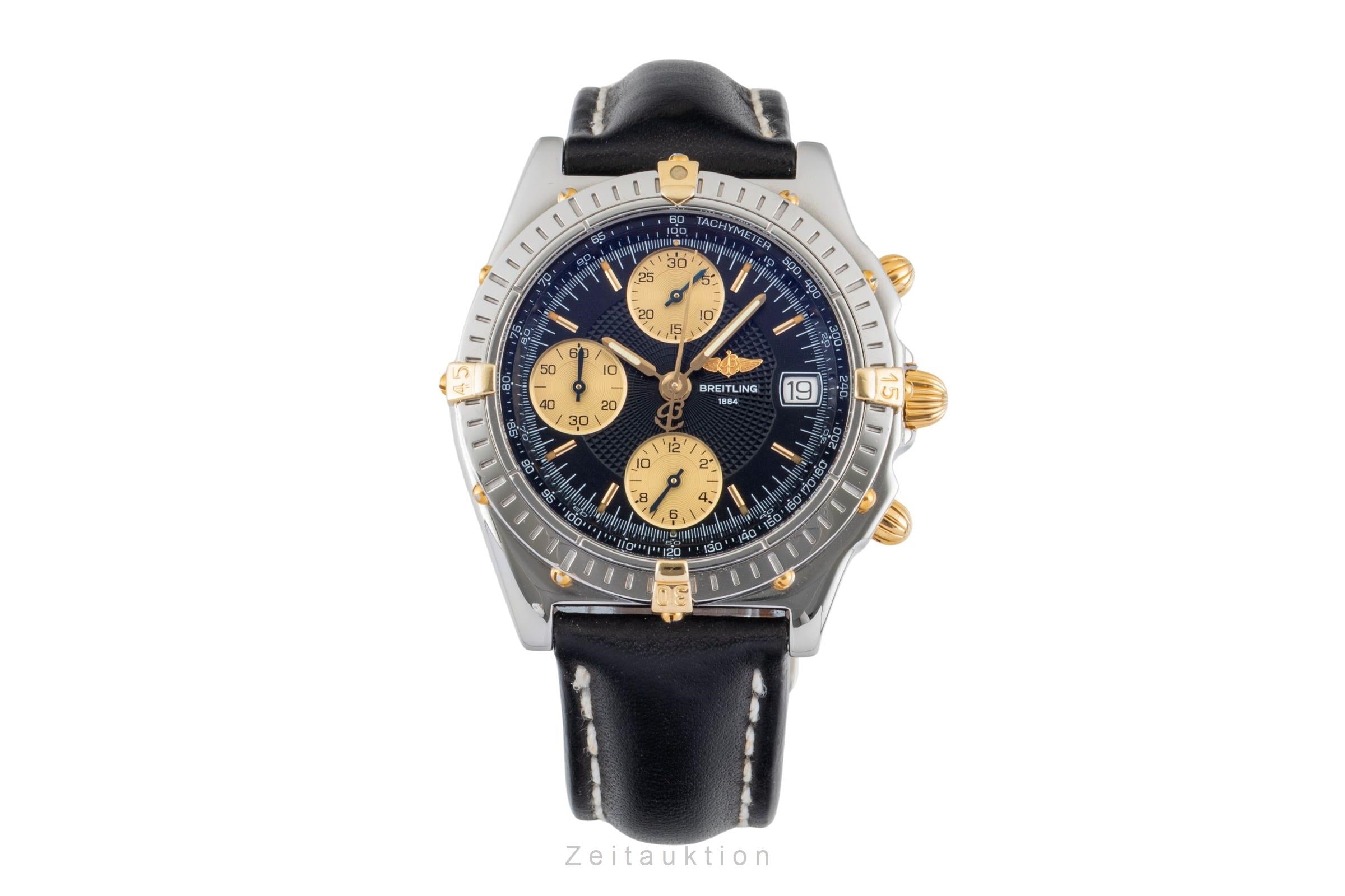 Breitling Chronomat chronograph steel / gold automatic men's watch B13050.1  [2600988]