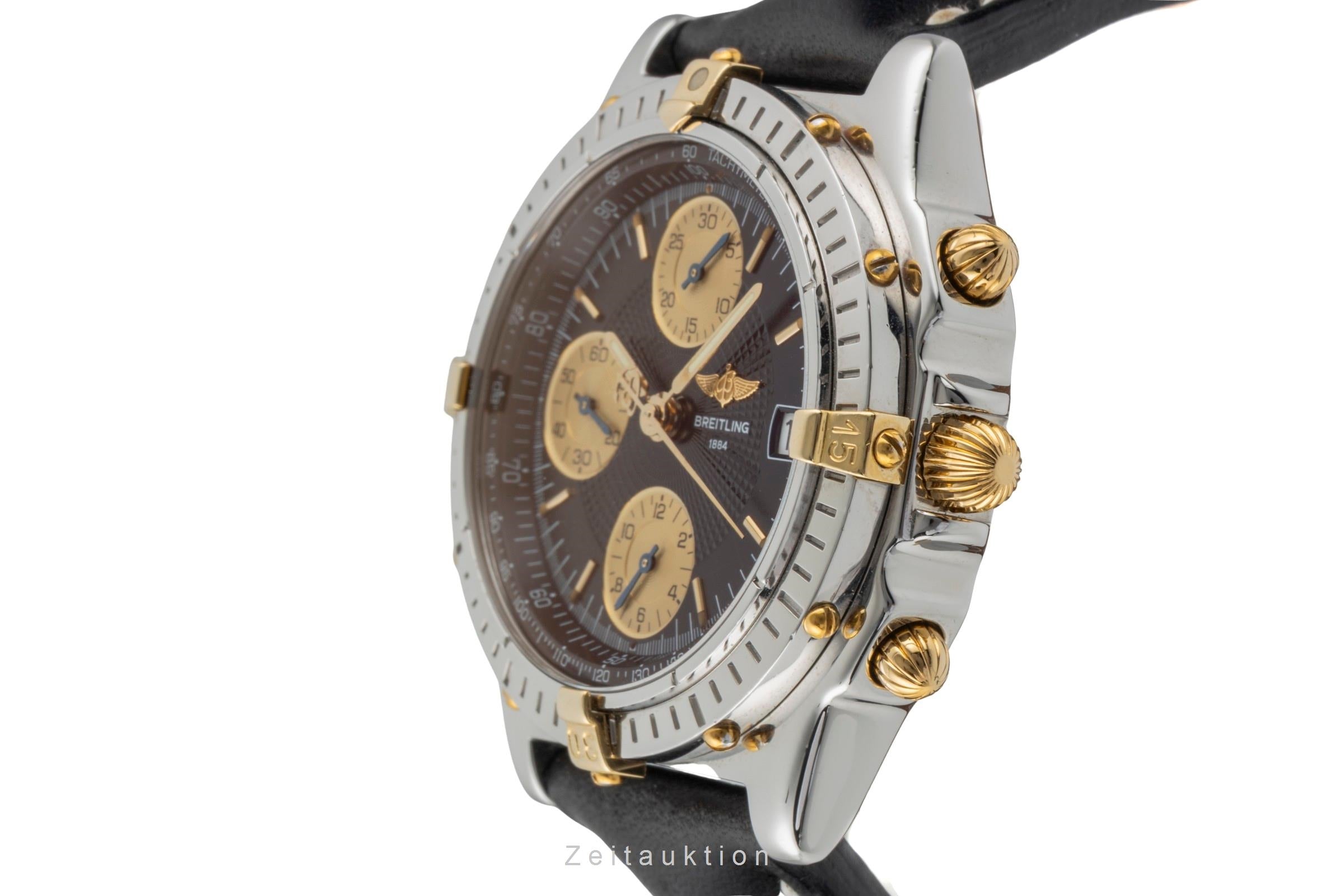 Breitling Chronomat chronograph steel / gold automatic men's watch B13050.1  [2600988]