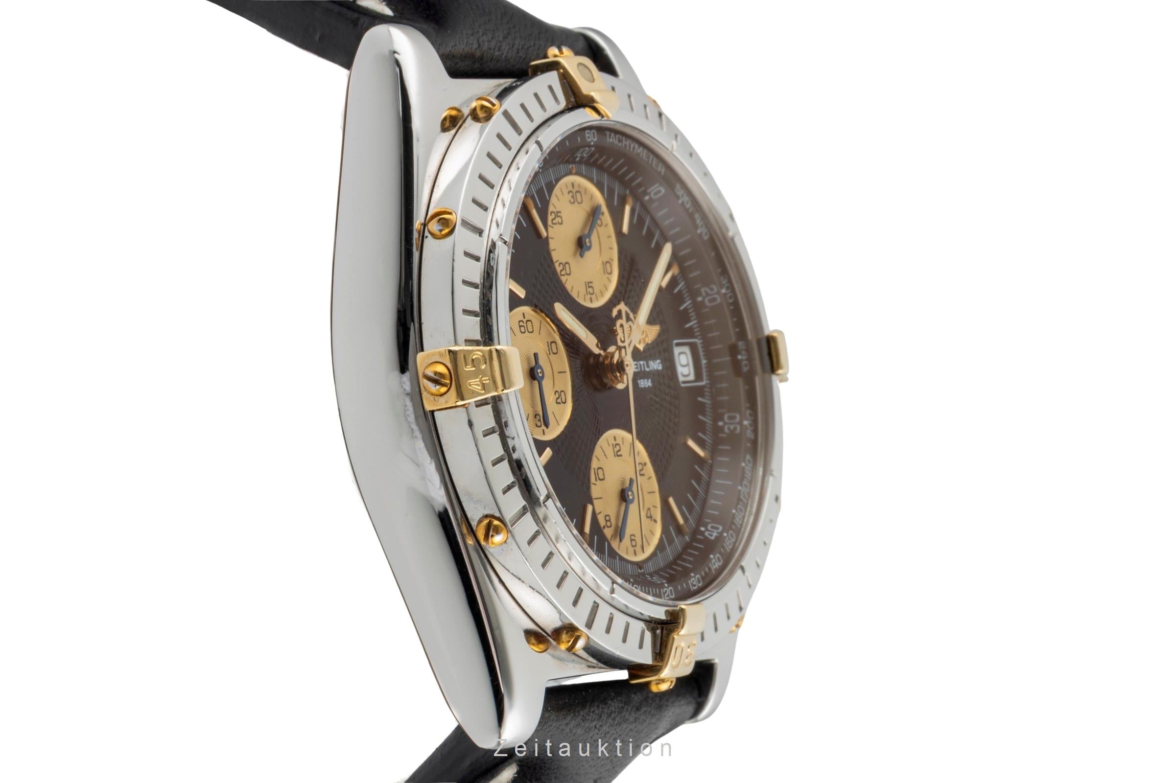 Breitling Chronomat chronograph steel / gold automatic men's watch B13050.1  [2600988]