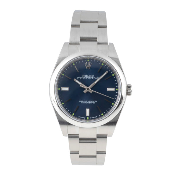 Rolex Oyster Perpetual acciaio automatismo orologio da uomo 114300  [2600991]