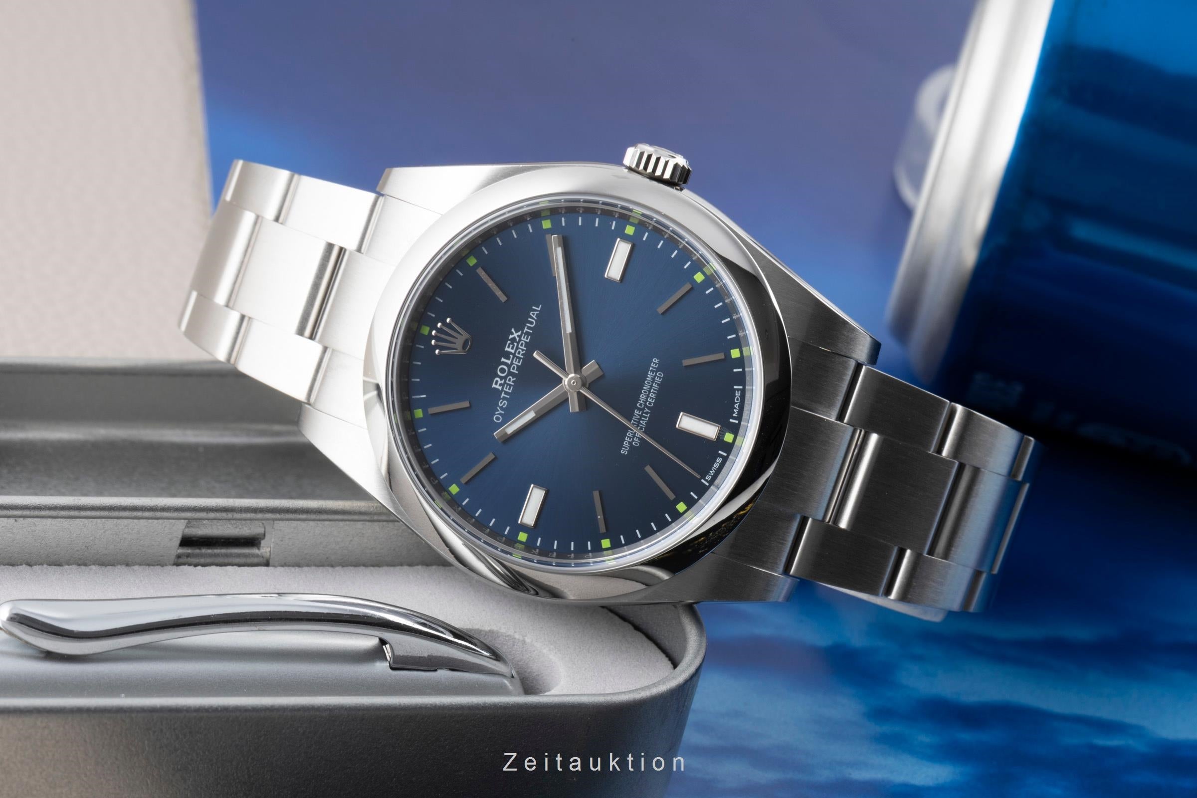 Rolex Oyster Perpetual acciaio automatismo orologio da uomo 114300  [2600991]