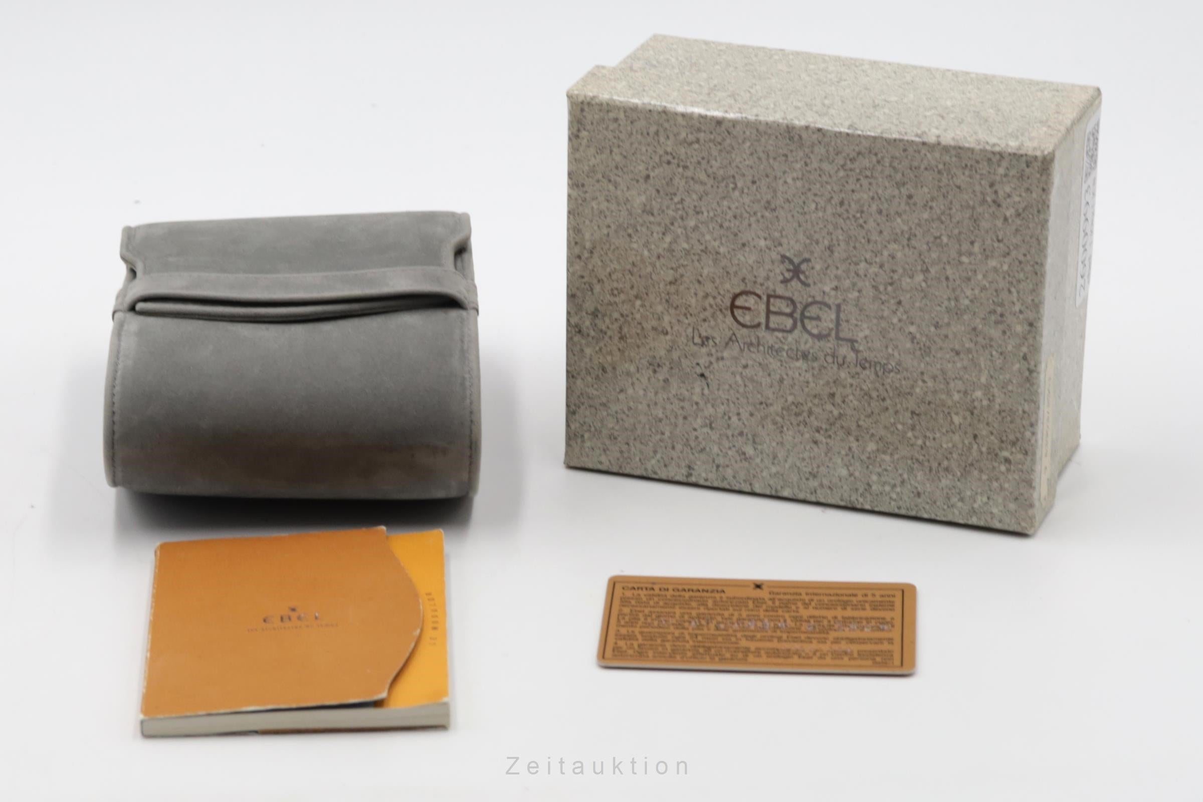 Ebel Le Modulor Chronograph Edelstahl Automatik Herrenuhr Ref. E9137240 Box  [2600993]