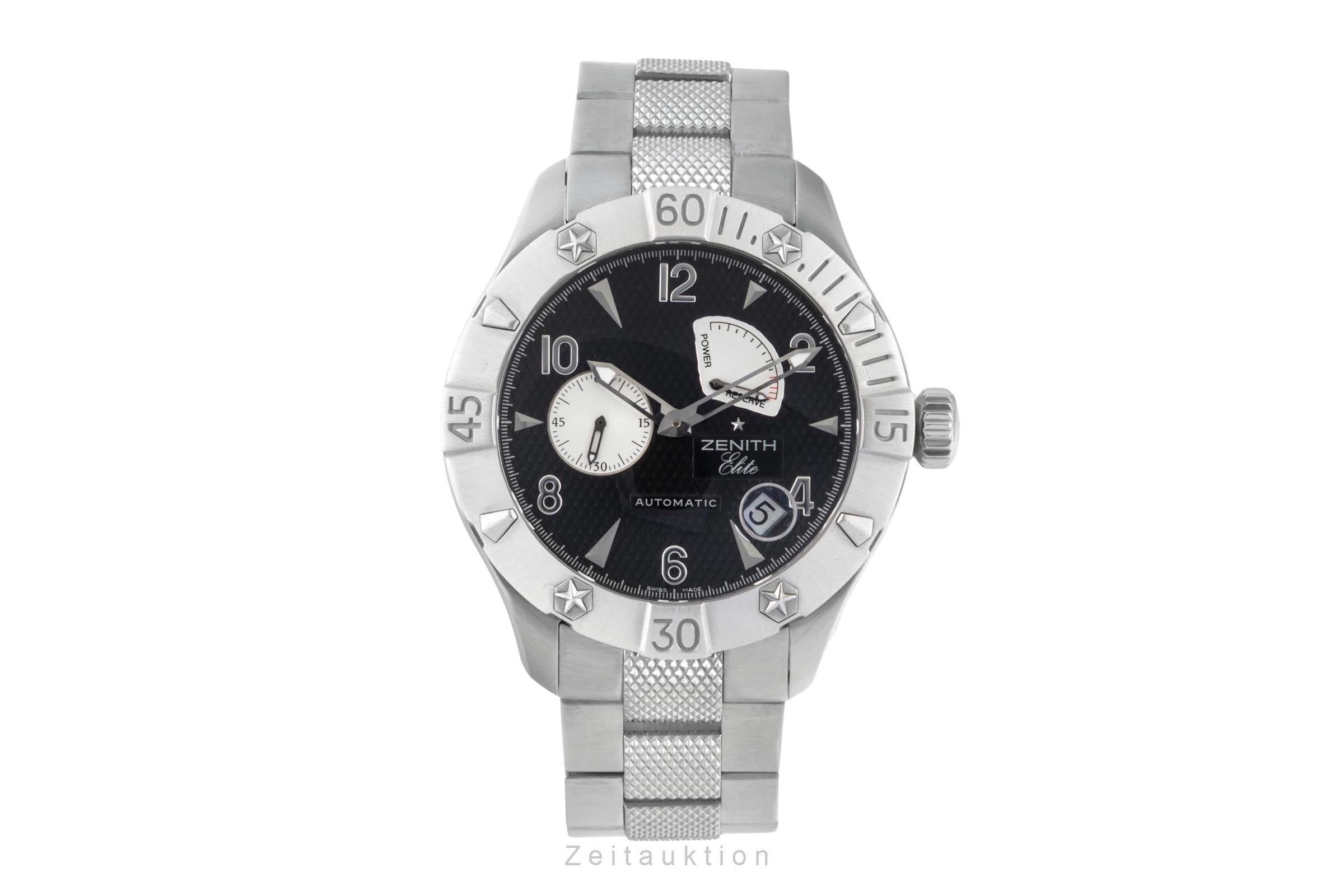 Zenith Defy Stahl Automatik Herrenuhr Ref 03.0516.685/21.M516 Box & Papiere 2008 [2600994]