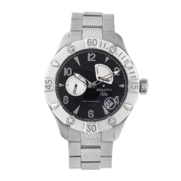 Zenith Defy Stahl Automatik Herrenuhr Ref 03.0516.685/21.M516 Box & Papiere 2008 [2600994]