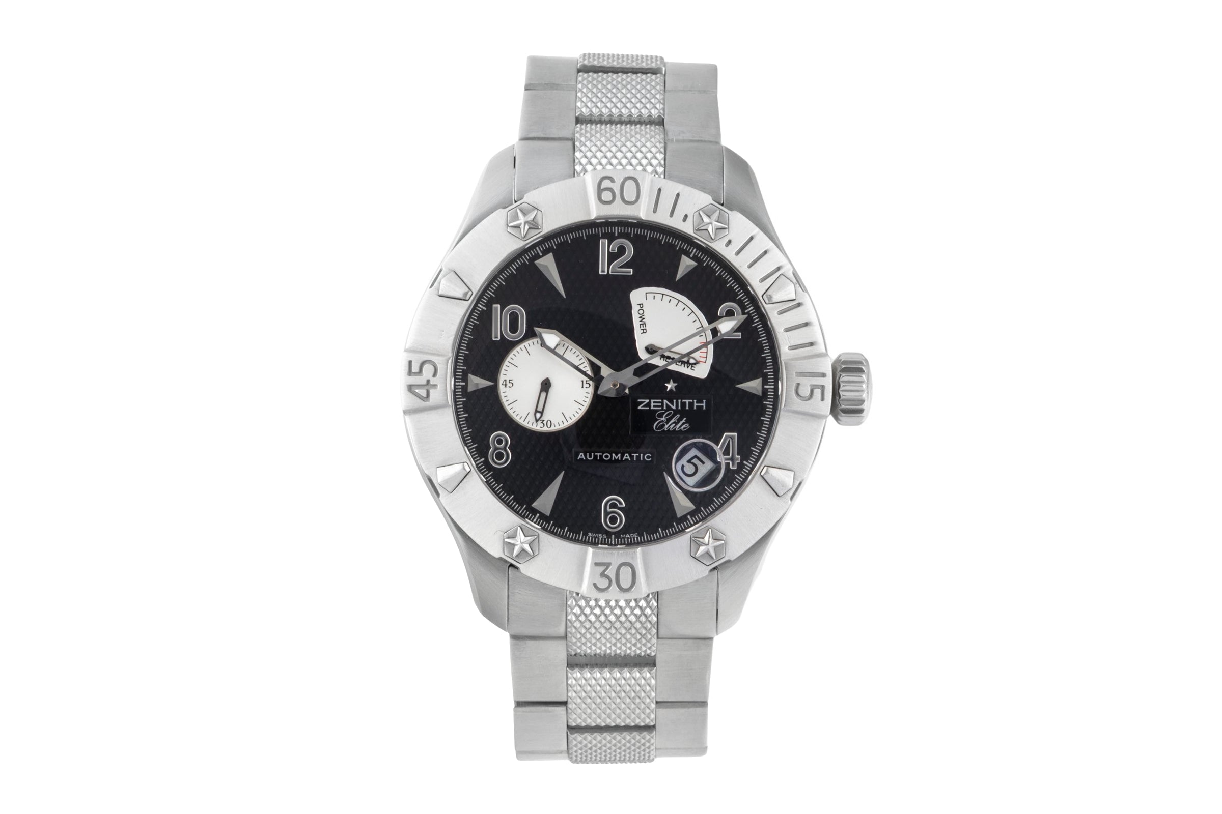 Zenith Defy Stahl Automatik Herrenuhr Ref 03.0516.685/21.M516 Box & Papiere 2008 [2600994]