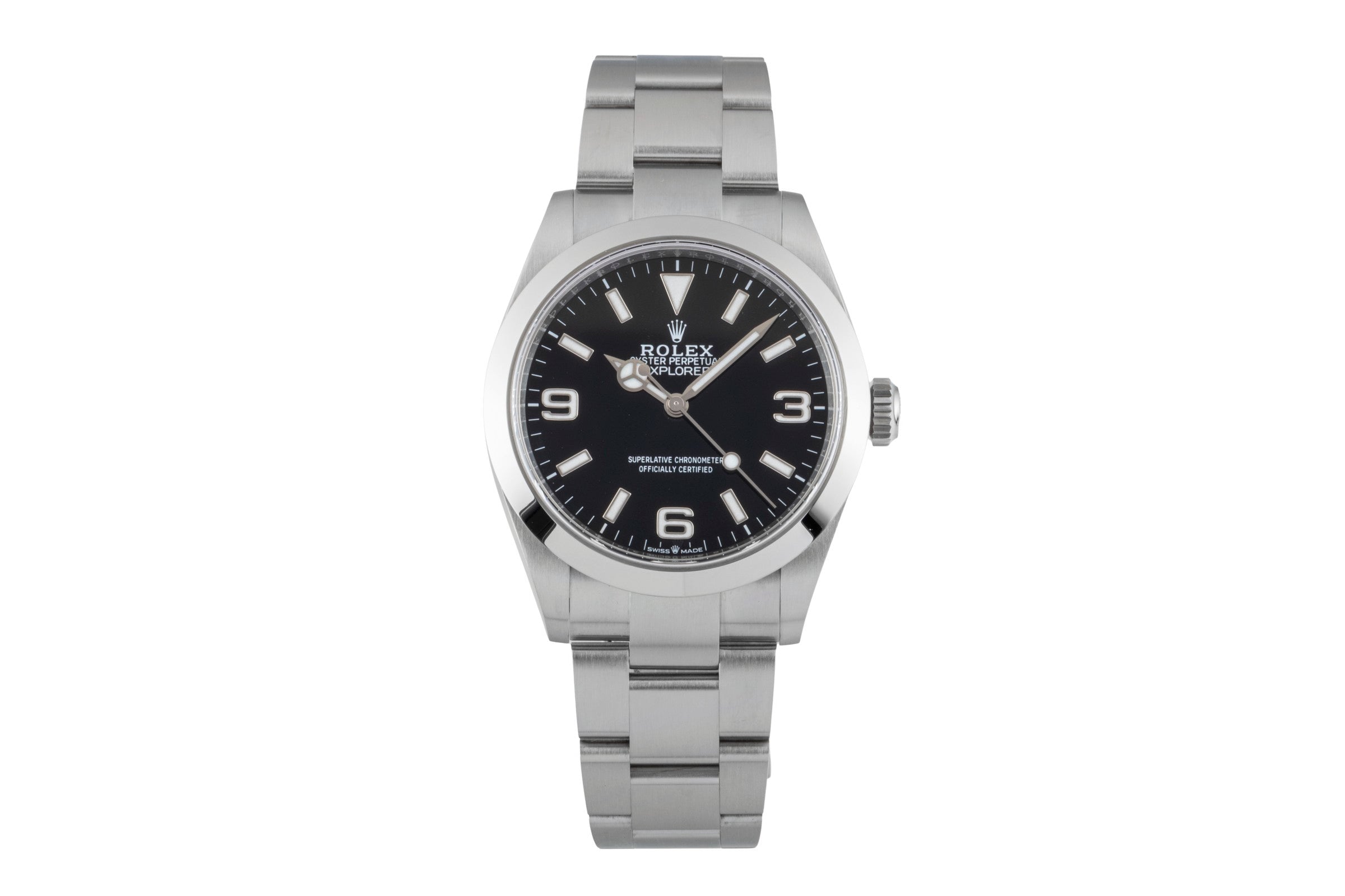 Rolex Explorer acier automatique montre pour hommes 224270  [2600995]