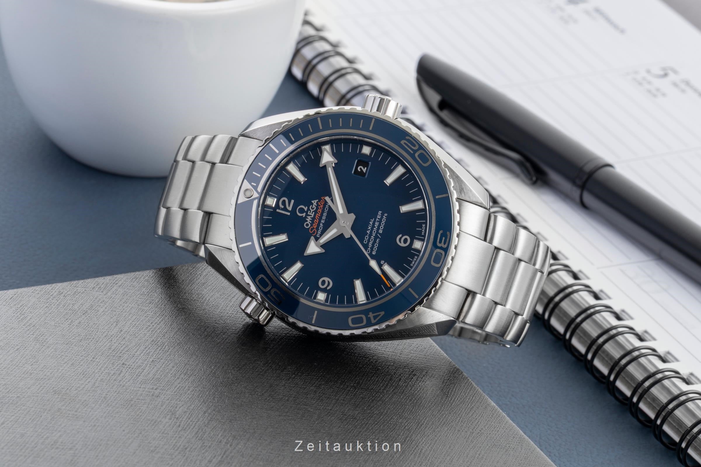 Omega Seamaster Planet Ocean 600M Co-Axial Titan Ref. 232.90.46.21.03.001 B&P [2600999]