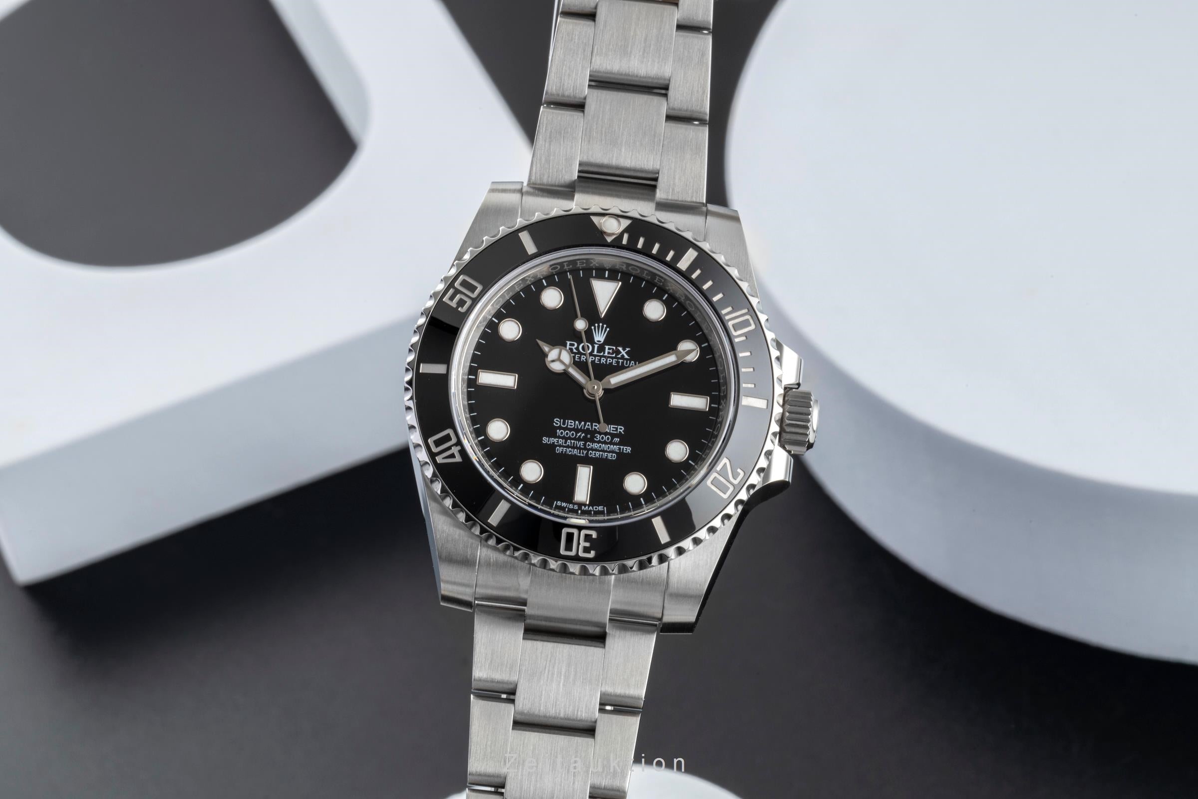 Rolex Submariner No Date Stahl Automatik Herrenuhr Ref. 114060  [2601000]
