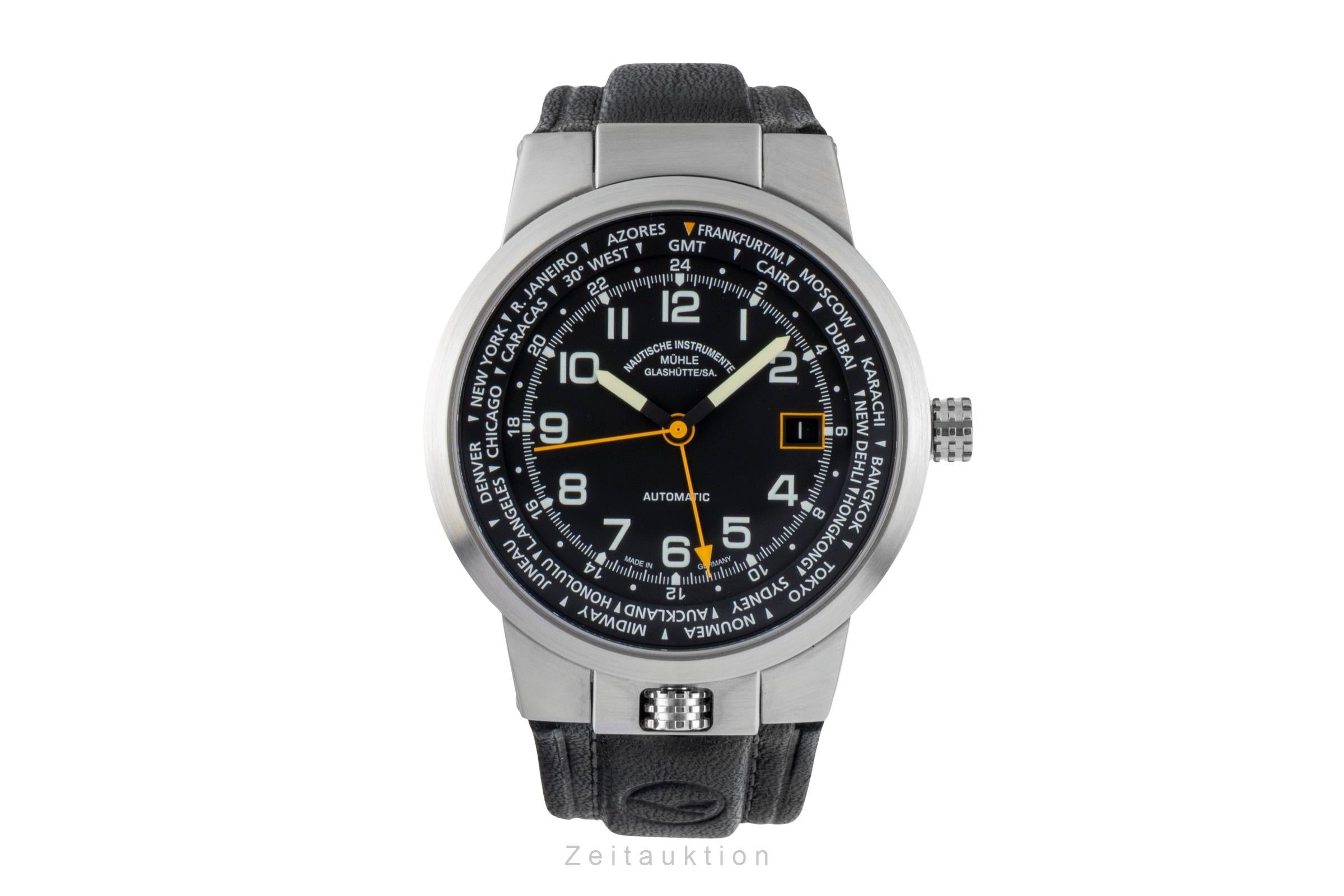 Mühle acciaio automatismo orologio da uomo M1-35-23-LB  [2601001]