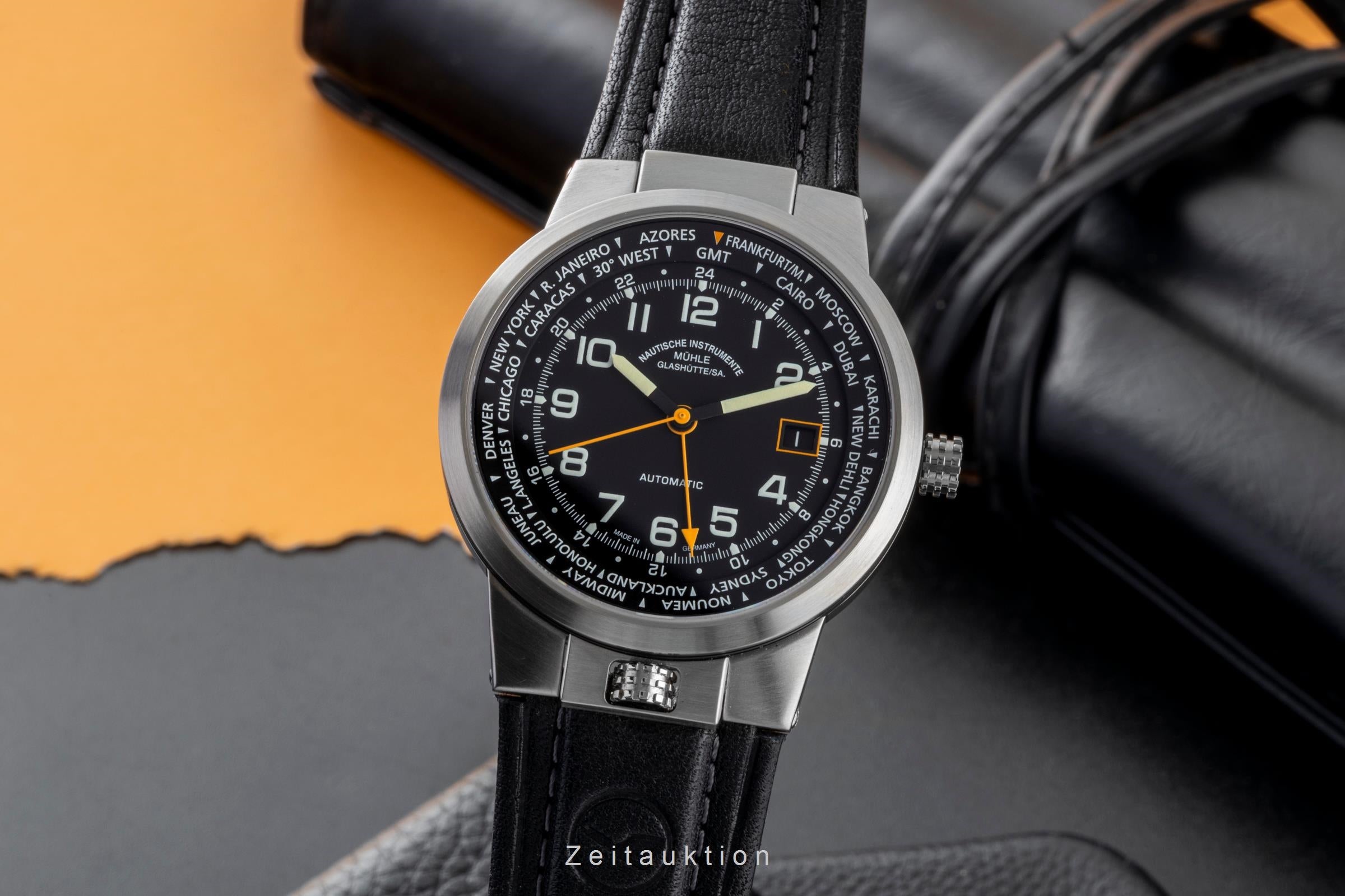 Mühle acero automático reloj para caballeros M1-35-23-LB  [2601001]