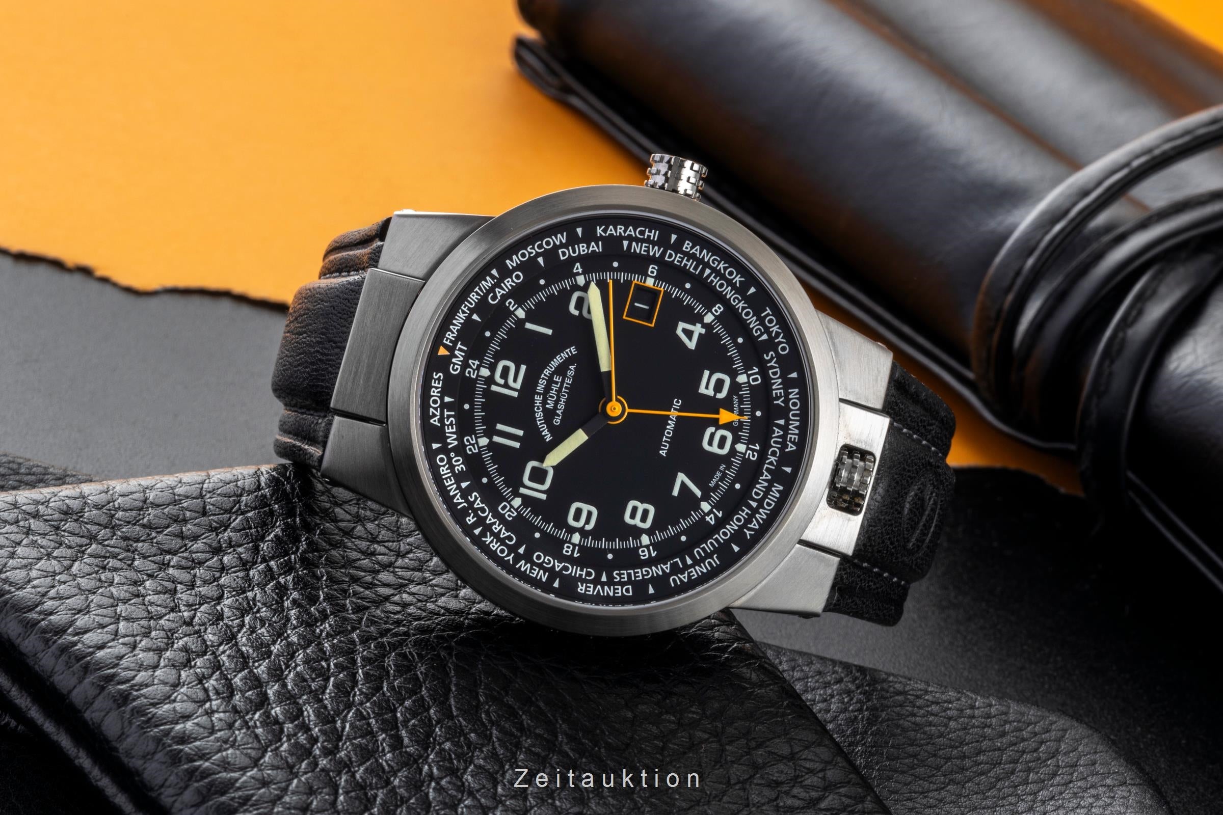 Mühle acciaio automatismo orologio da uomo M1-35-23-LB  [2601001]