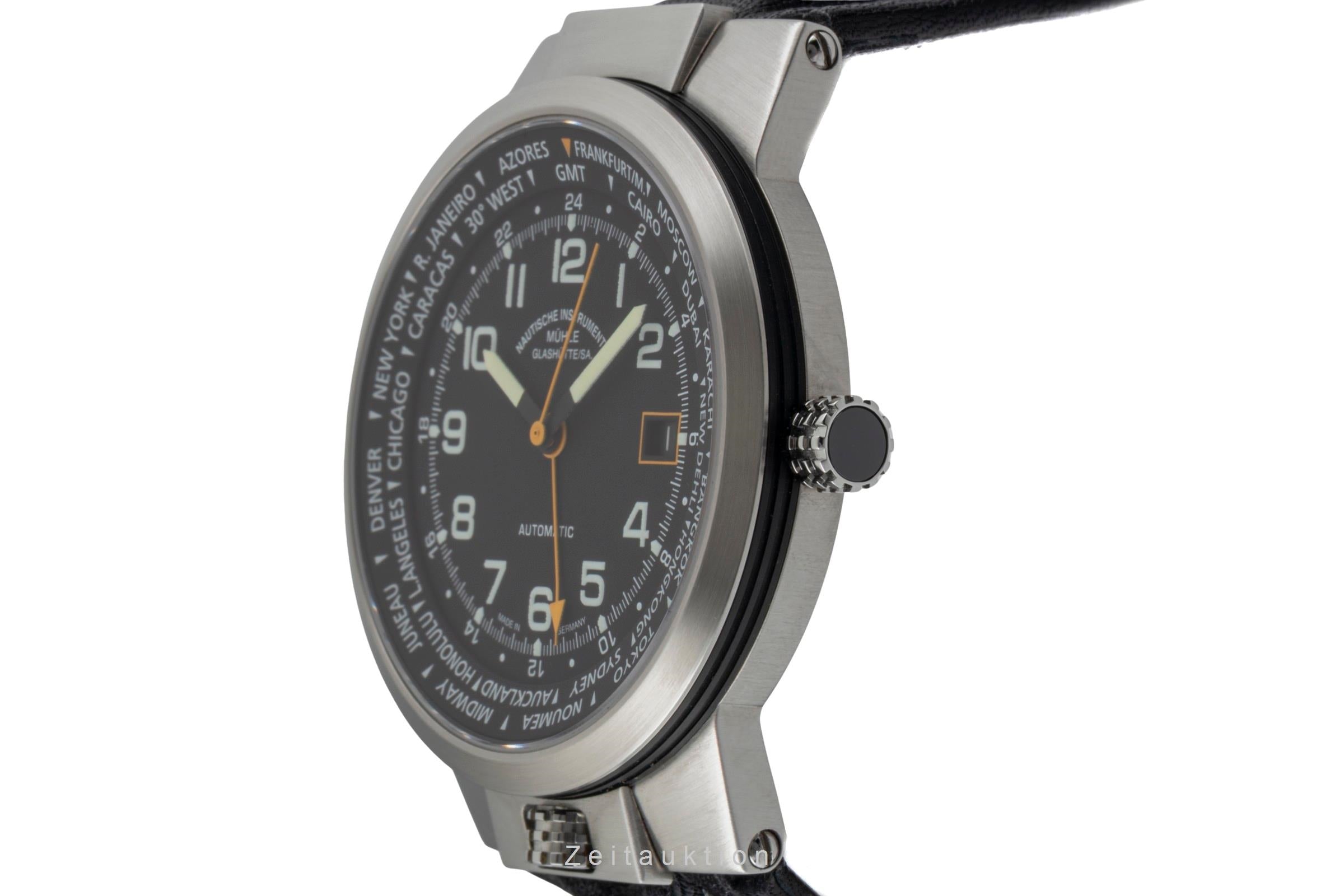 Mühle acciaio automatismo orologio da uomo M1-35-23-LB  [2601001]