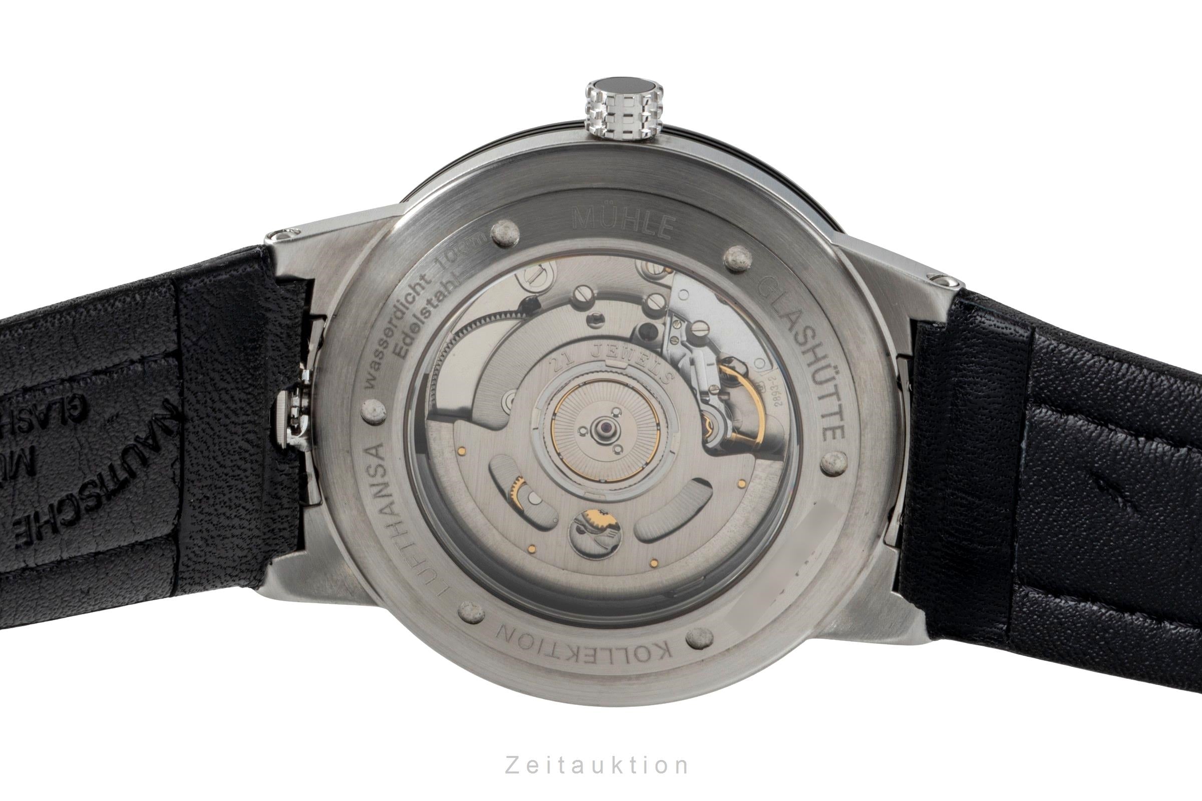 Mühle acciaio automatismo orologio da uomo M1-35-23-LB  [2601001]