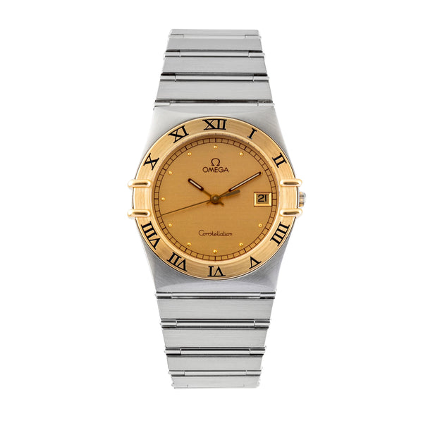 Omega Constellation acero / oro cuarzo reloj para caballeros 396.1070,  396.1080  [2601004]