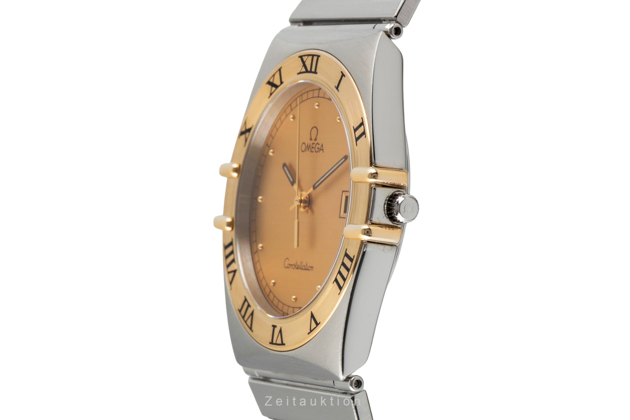 Omega Constellation acero / oro cuarzo reloj para caballeros 396.1070,  396.1080  [2601004]