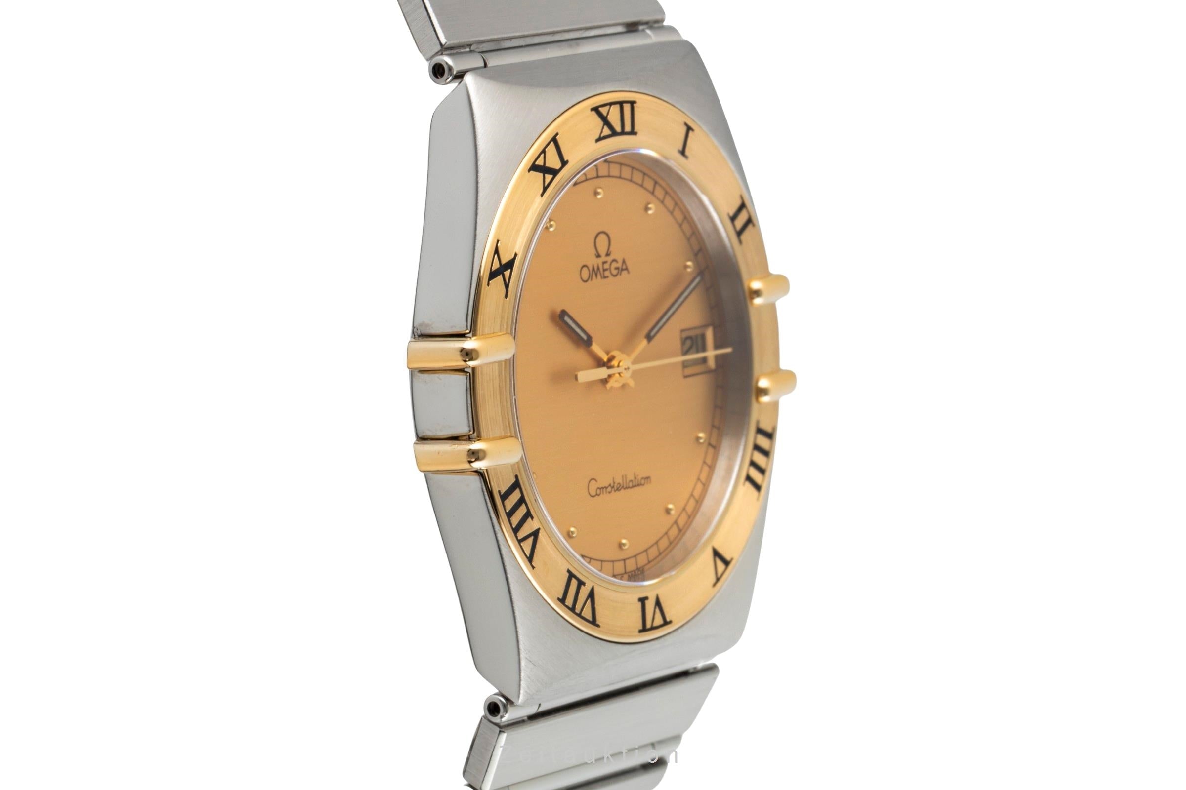 Omega Constellation acero / oro cuarzo reloj para caballeros 396.1070,  396.1080  [2601004]