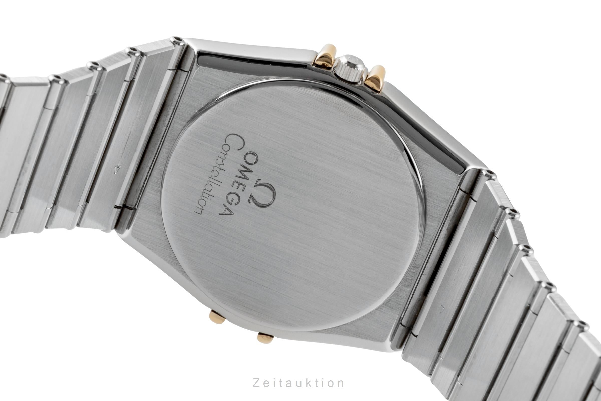 Omega Constellation acero / oro cuarzo reloj para caballeros 396.1070,  396.1080  [2601004]