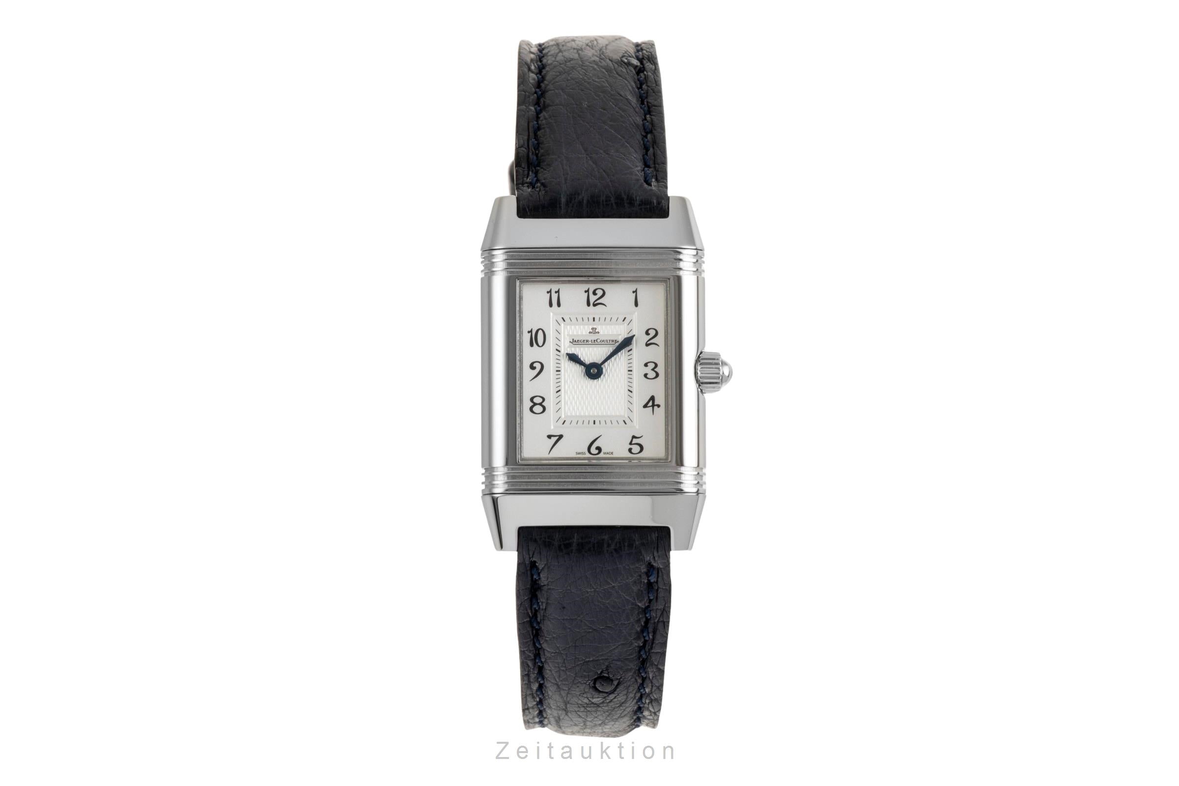 Jaeger LeCoultre Reverso Diamanten Handaufzug Ref. Q2668420 266.8.44 B&P 2012 [2601006]