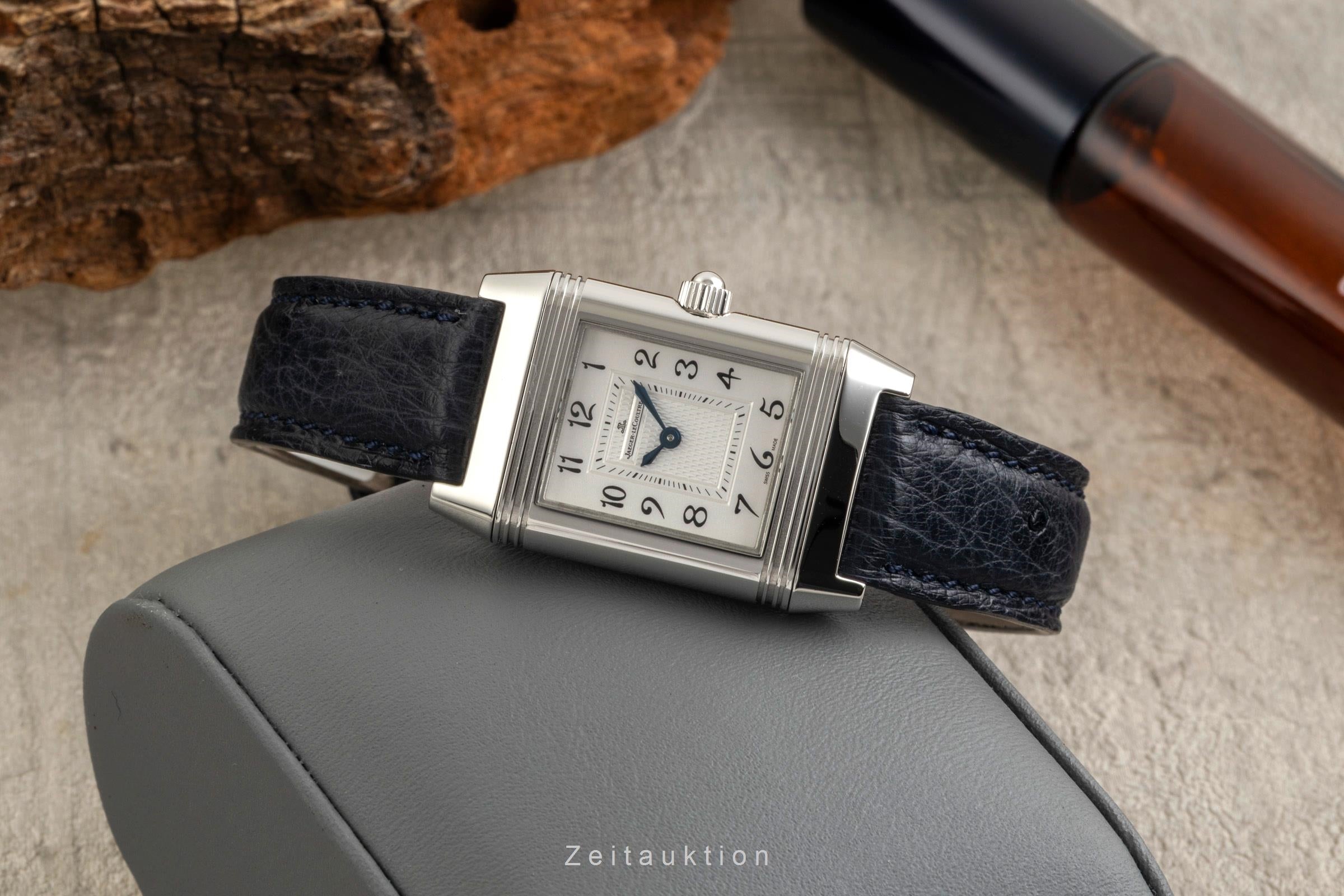 Jaeger LeCoultre Reverso Diamanten Handaufzug Ref. Q2668420 266.8.44 B&P 2012 [2601006]