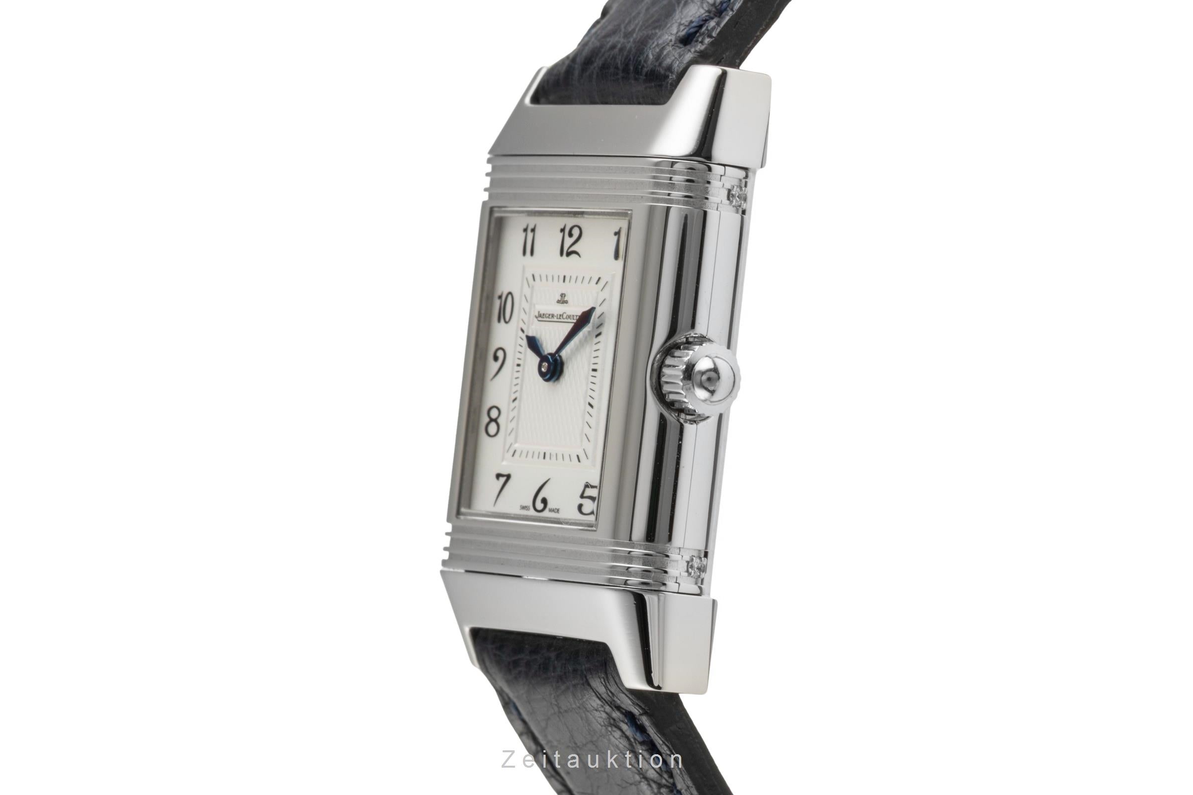 Jaeger LeCoultre Reverso Diamanten Handaufzug Ref. Q2668420 266.8.44 B&P 2012 [2601006]