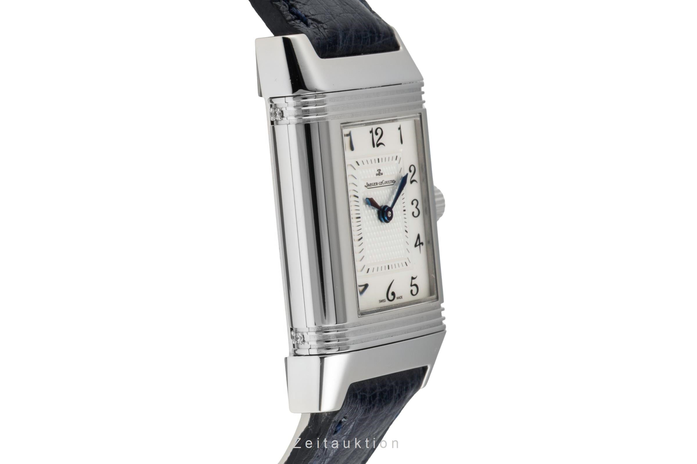 Jaeger LeCoultre Reverso Diamanten Handaufzug Ref. Q2668420 266.8.44 B&P 2012 [2601006]