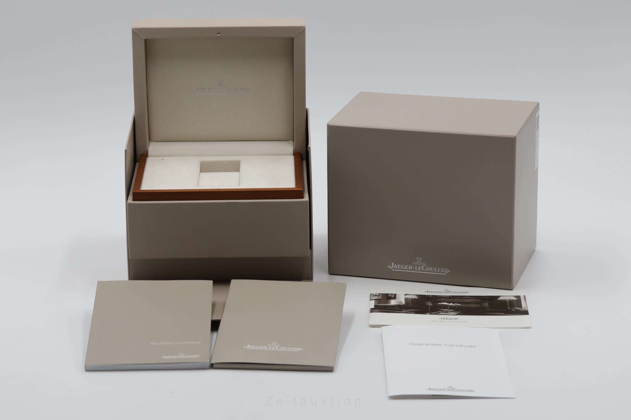 Jaeger LeCoultre Reverso Diamanten Handaufzug Ref. Q2668420 266.8.44 B&P 2012 [2601006]
