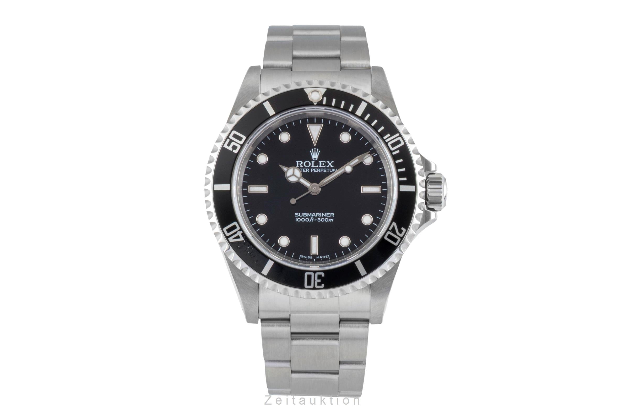 Rolex Submariner No Date Oyster Edelstahl Automatik Herrenuhr Ref. 14060M  [2601008]