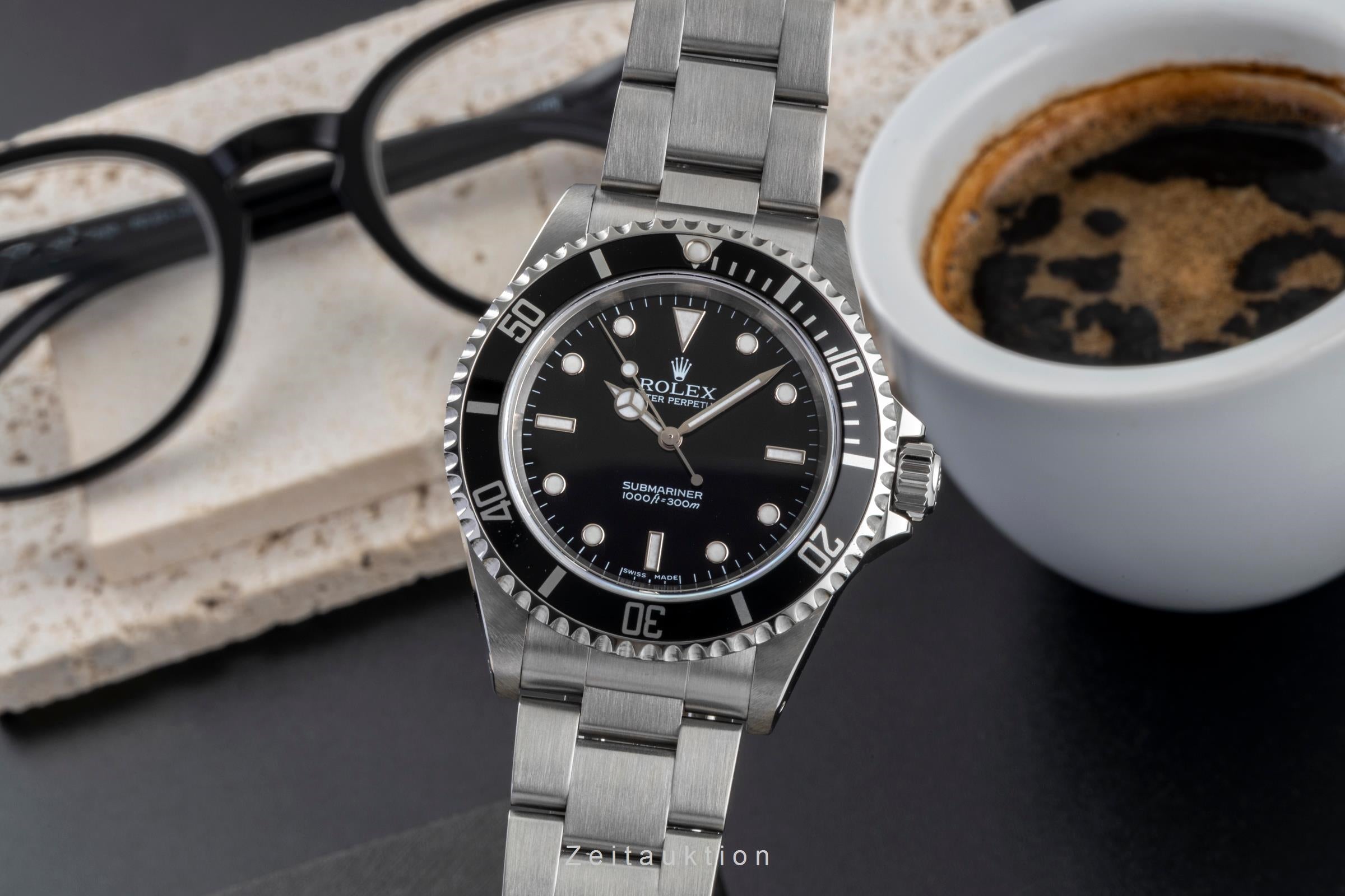 Rolex Submariner No Date Oyster Edelstahl Automatik Herrenuhr Ref. 14060M  [2601008]