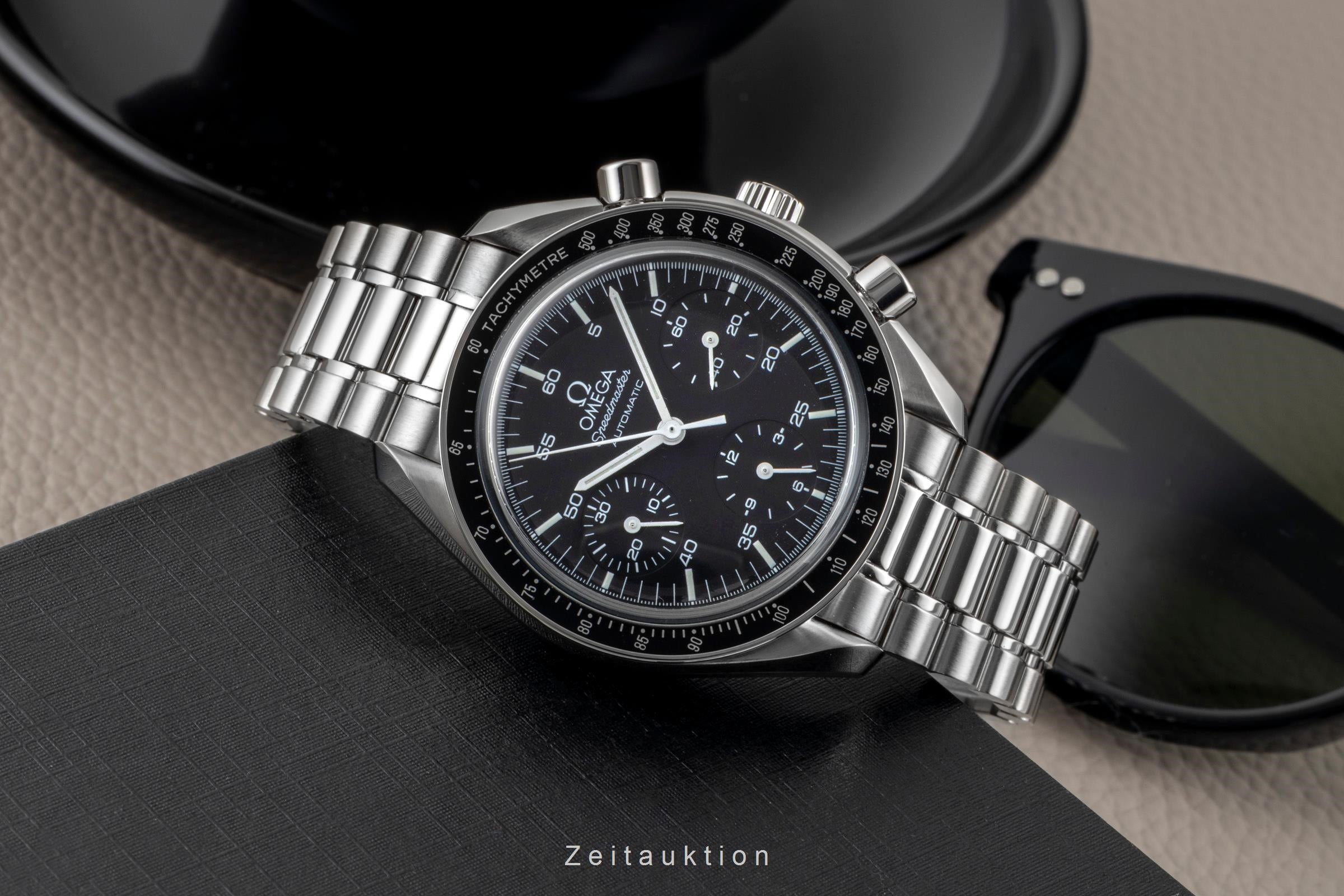 Omega Speedmaster chronograph steel automatic men's watch 3510.50.00  [2601013]