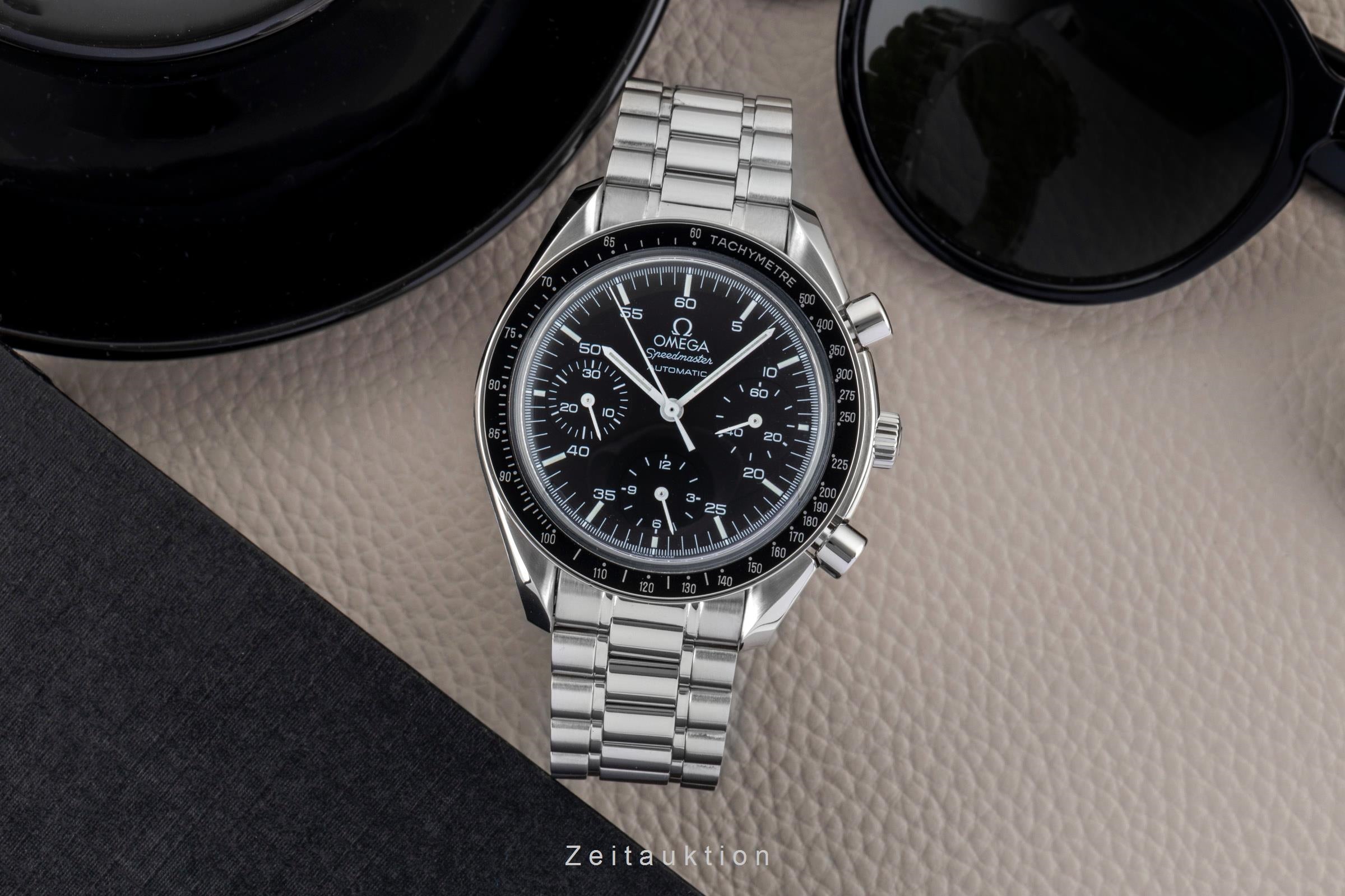 Omega Speedmaster chronograph steel automatic men's watch 3510.50.00  [2601013]