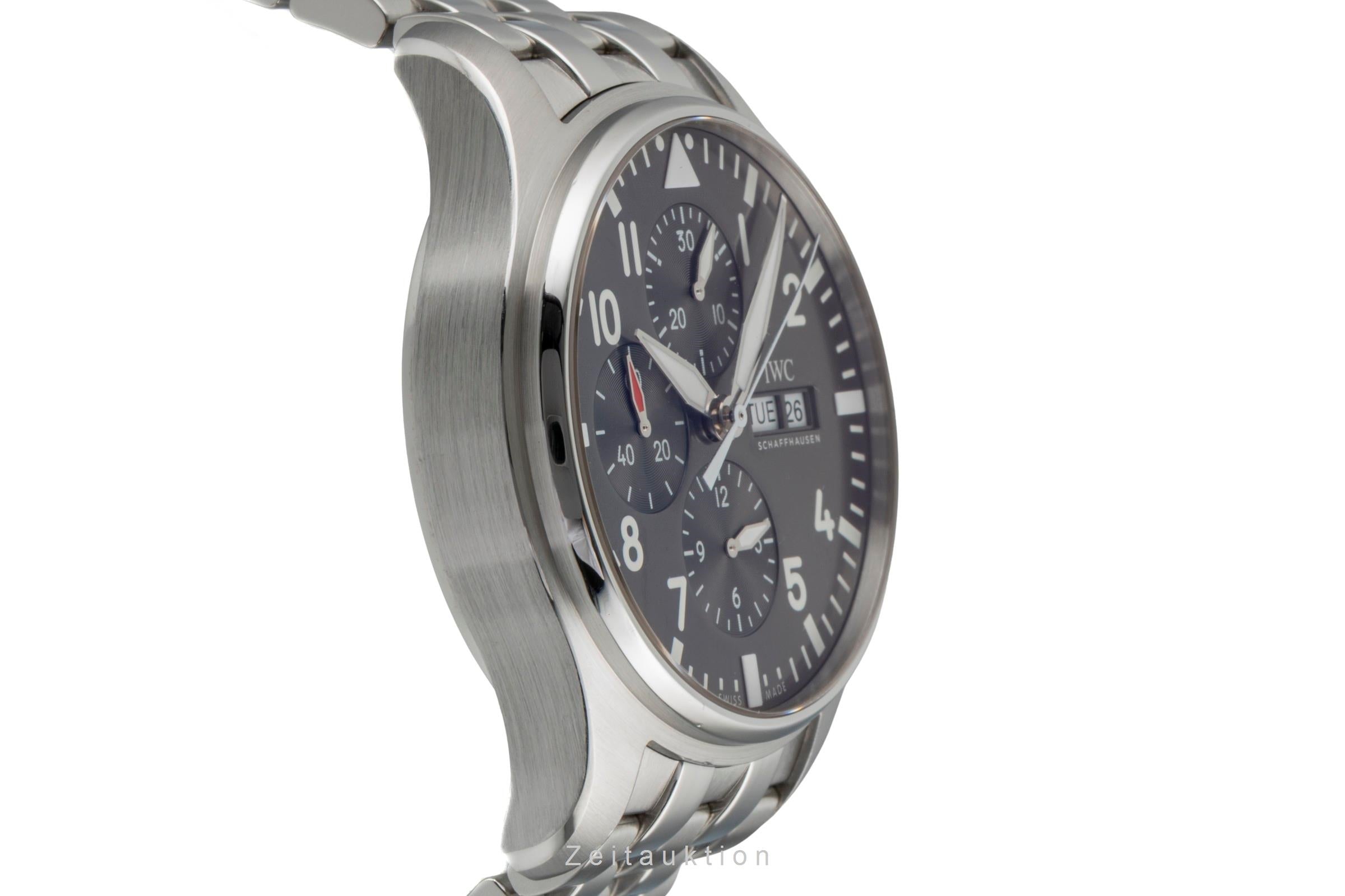 IWC Fliegerchronograph chronograph steel automatic men's watch IW377719  [2601015]