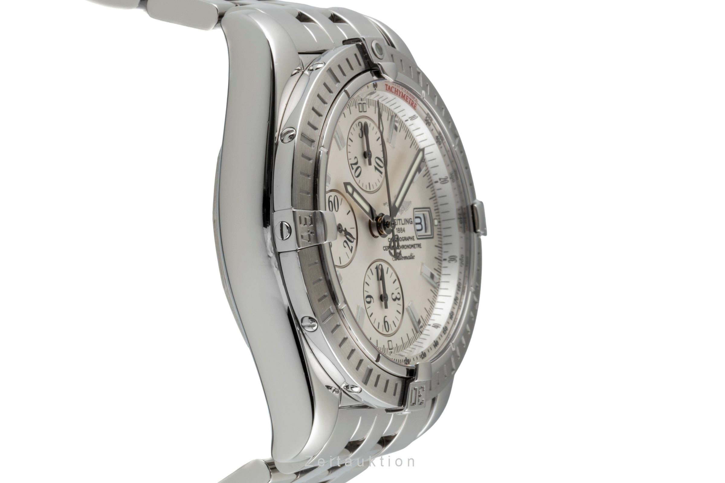 Breitling Evolution chronograph steel automatic men's watch A13356  [2601017]