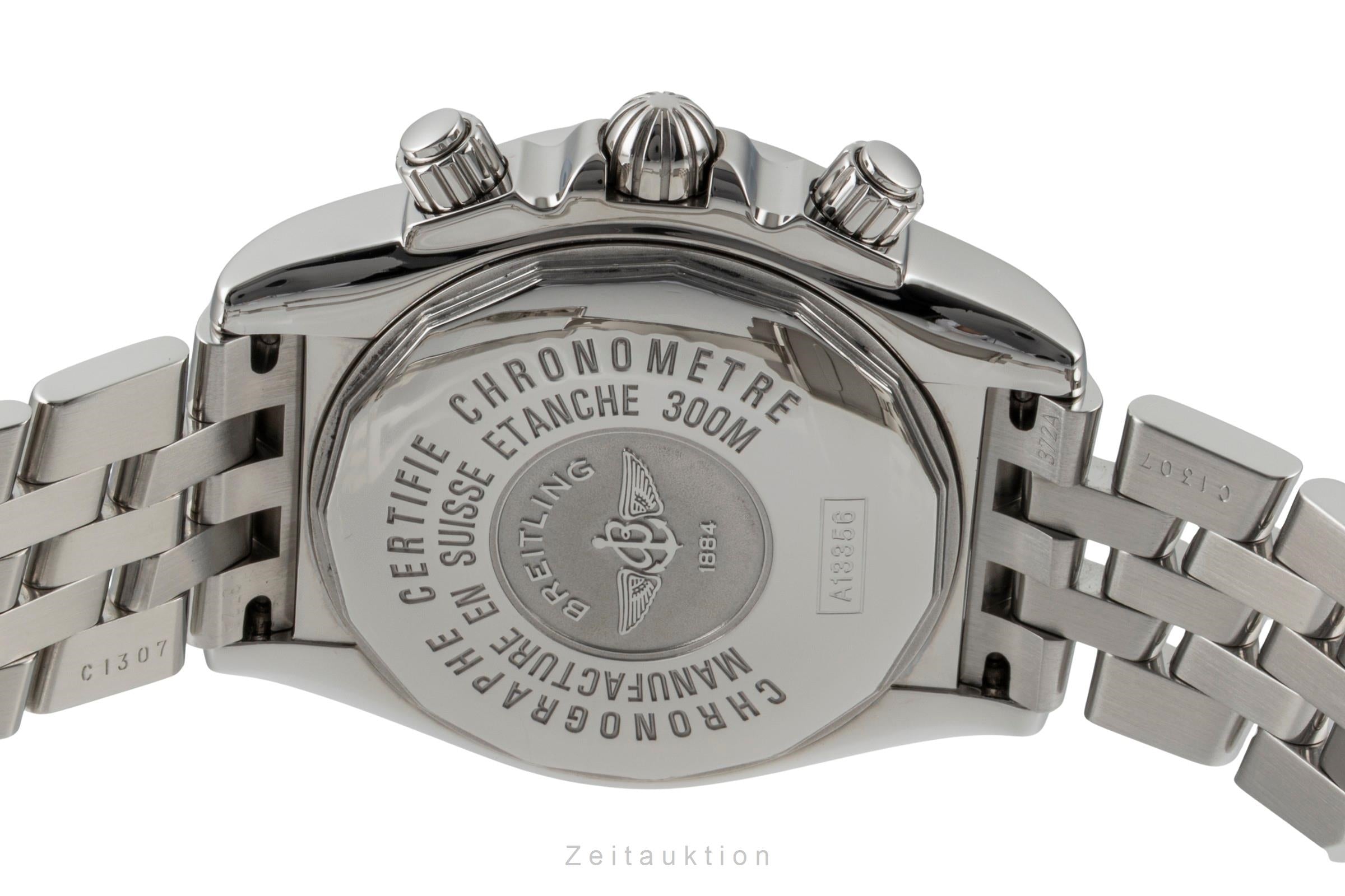 Breitling Evolution chronograph steel automatic men's watch A13356  [2601017]