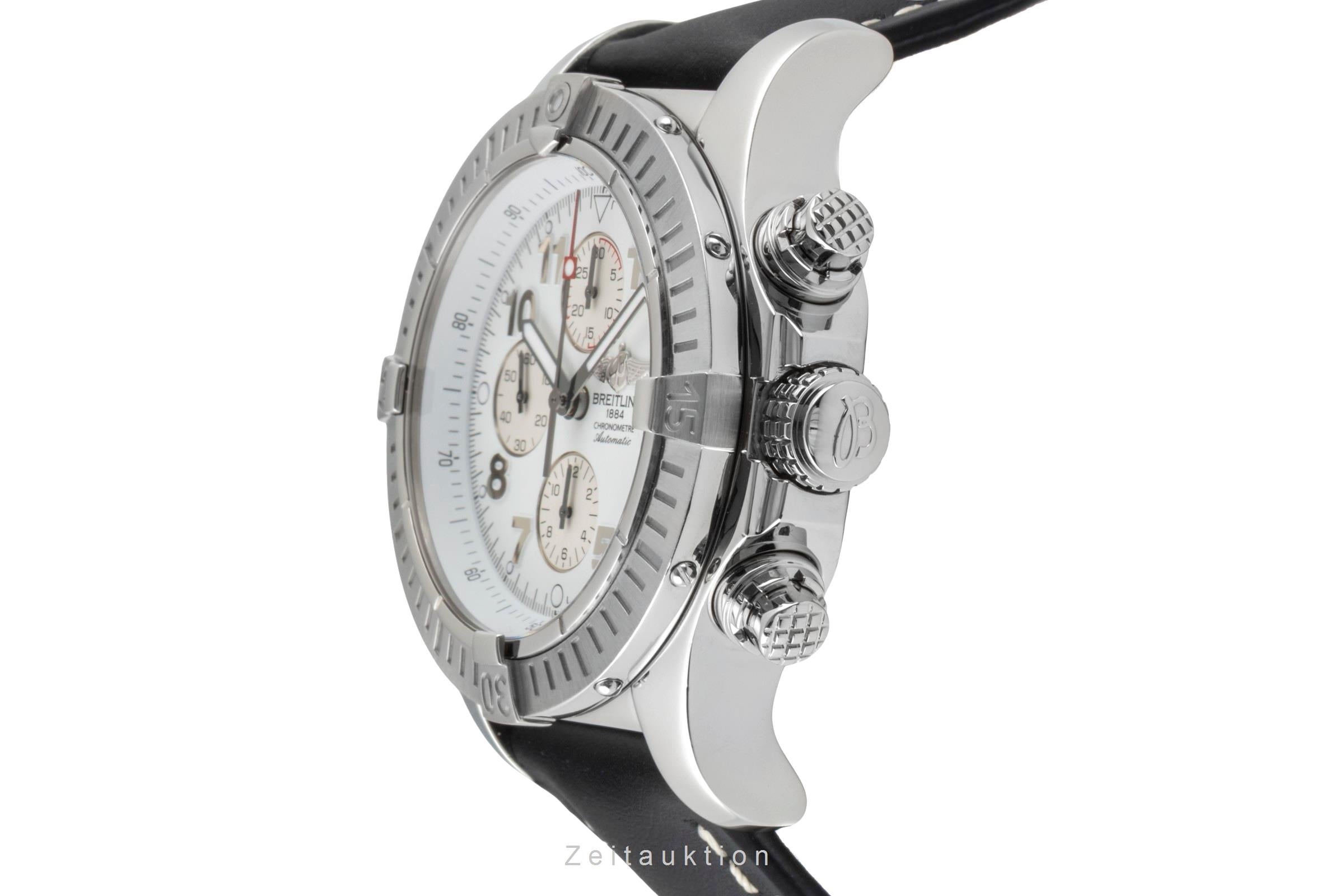 Breitling Super Avenger chronographe acier automatique montre pour hommes A13370  [2601018]