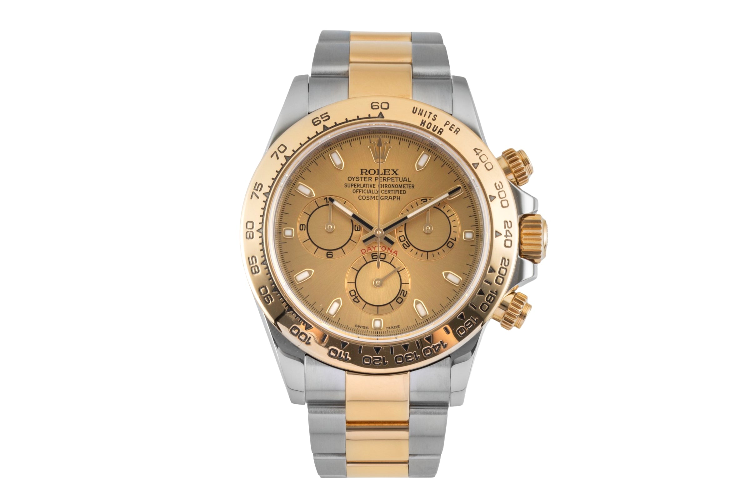 Rolex Daytona chronographe acier / or  automatique montre pour hommes 116503  [2601025]