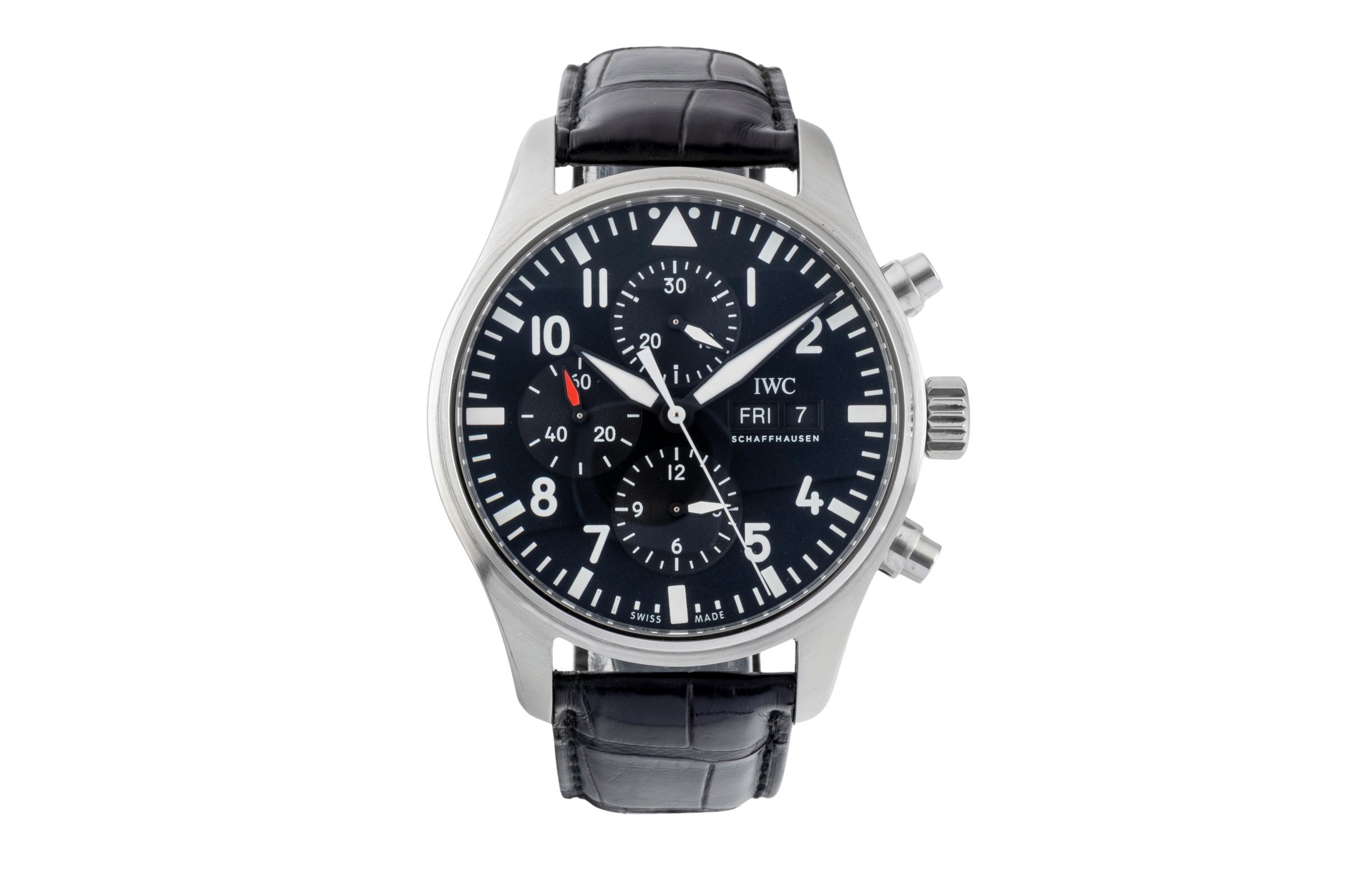 IWC Fliegerchronograph chronograph steel automatic men's watch IW377709  [2601026]