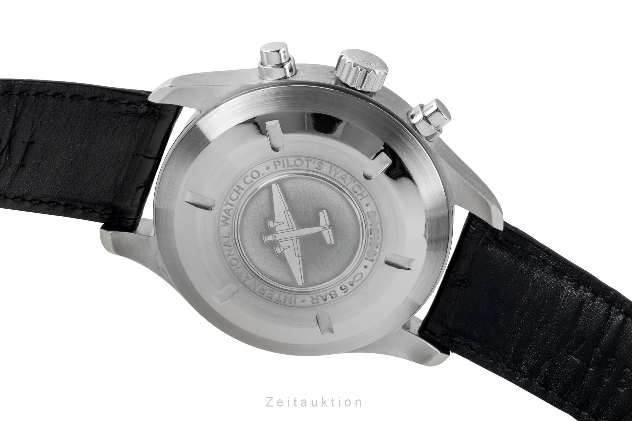 IWC Fliegerchronograph chronographe acier automatique montre pour hommes IW377709  [2601026]