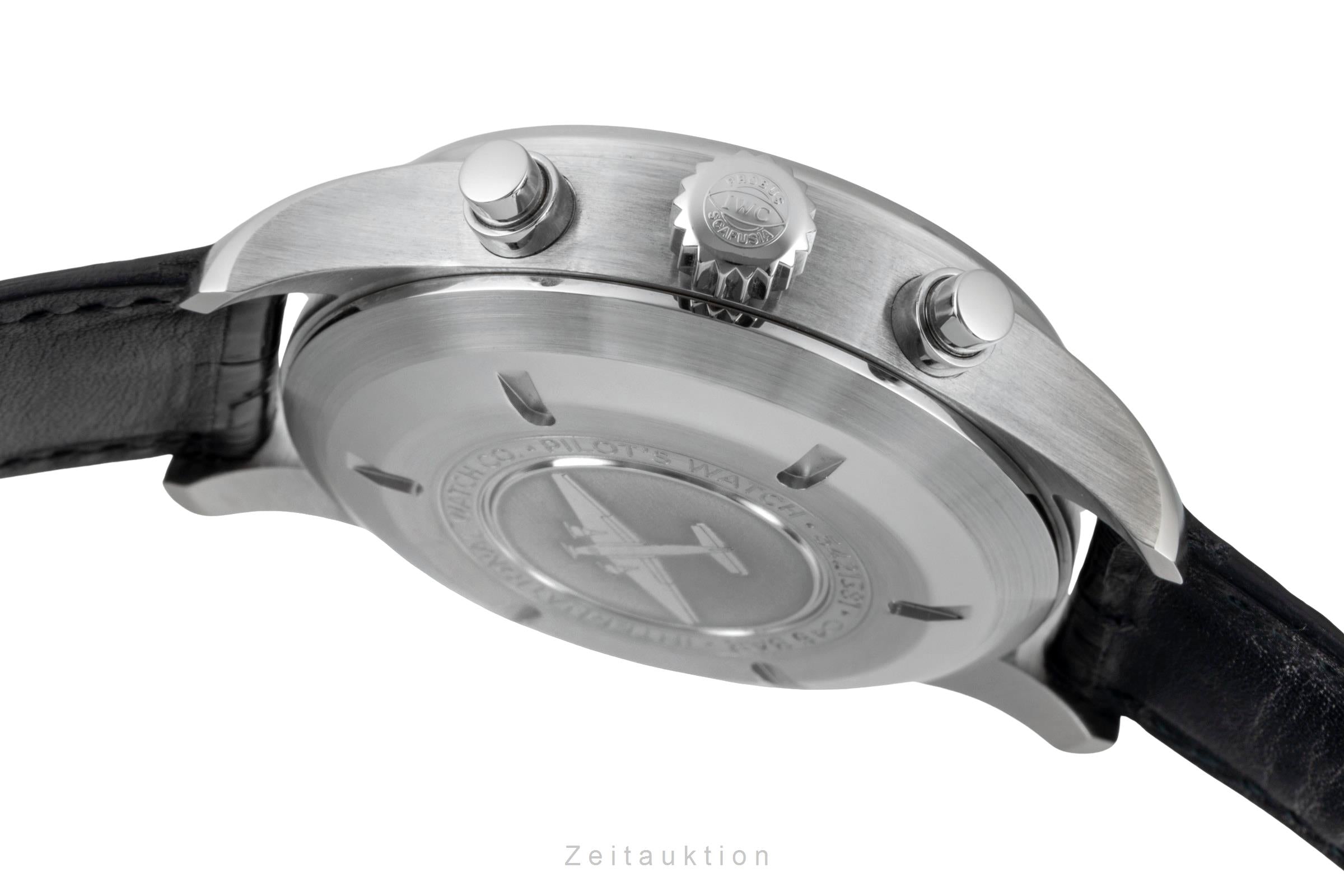 IWC Fliegerchronograph chronographe acier automatique montre pour hommes IW377709  [2601026]