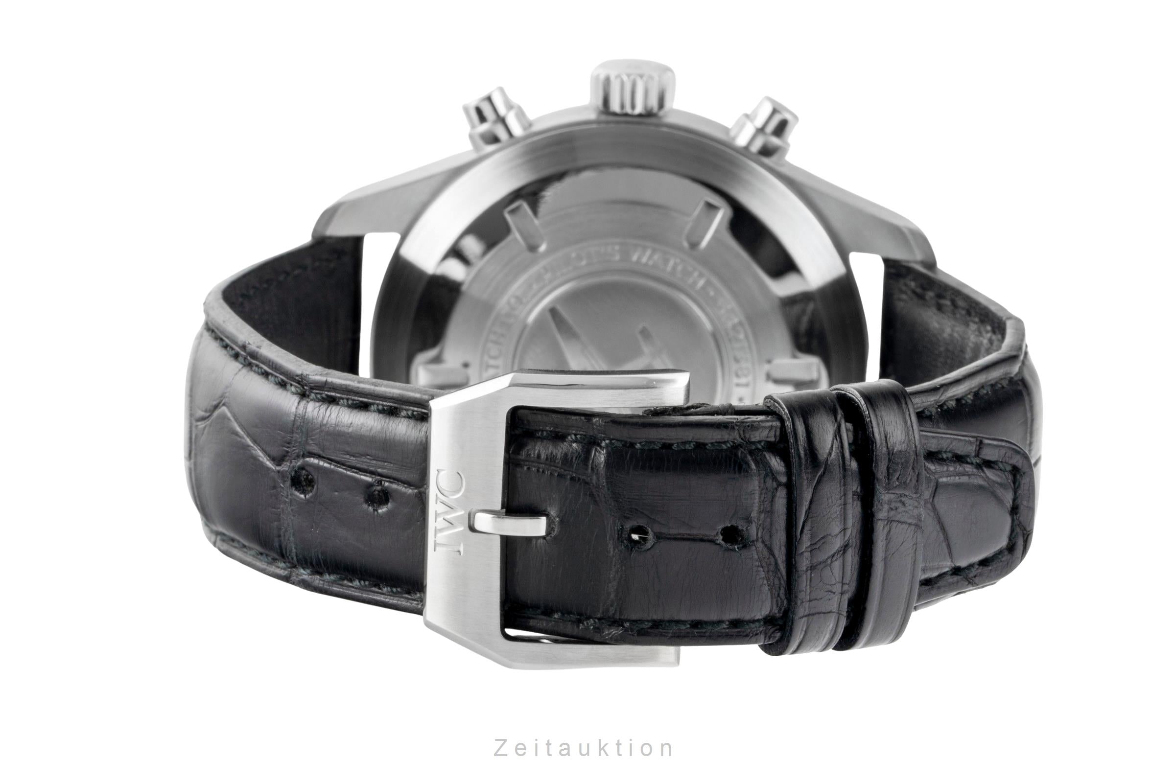 IWC Fliegerchronograph chronographe acier automatique montre pour hommes IW377709  [2601026]