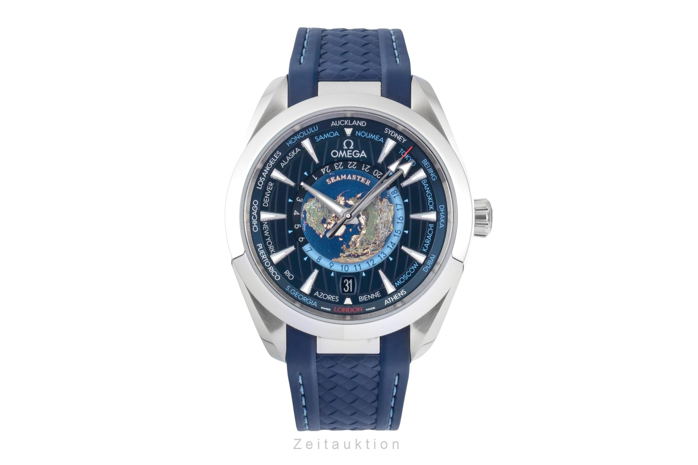 Omega Seamaster Aqua Terra 150M Worldtimer Ref 220.10.43.22.03.001 NP: 10600,- € [2601028]