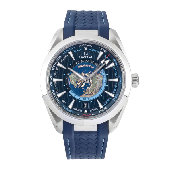 Omega Seamaster Aqua Terra 150M Worldtimer Ref 220.10.43.22.03.001 NP: 10600,- € [2601028]
