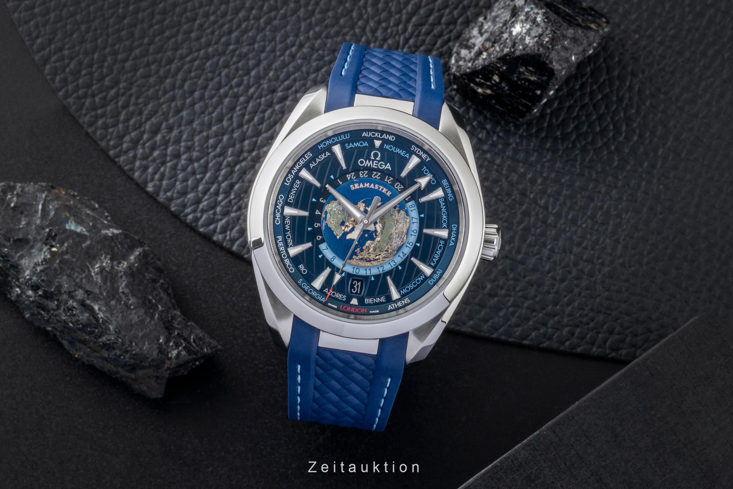 Omega Seamaster Aqua Terra 150M Worldtimer Ref 220.10.43.22.03.001 NP: 10600,- € [2601028]