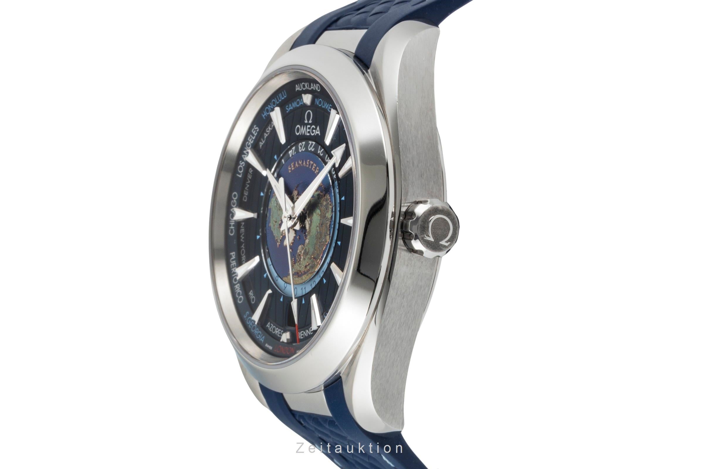 Omega Seamaster Aqua Terra 150M Worldtimer Ref 220.10.43.22.03.001 NP: 10600,- € [2601028]
