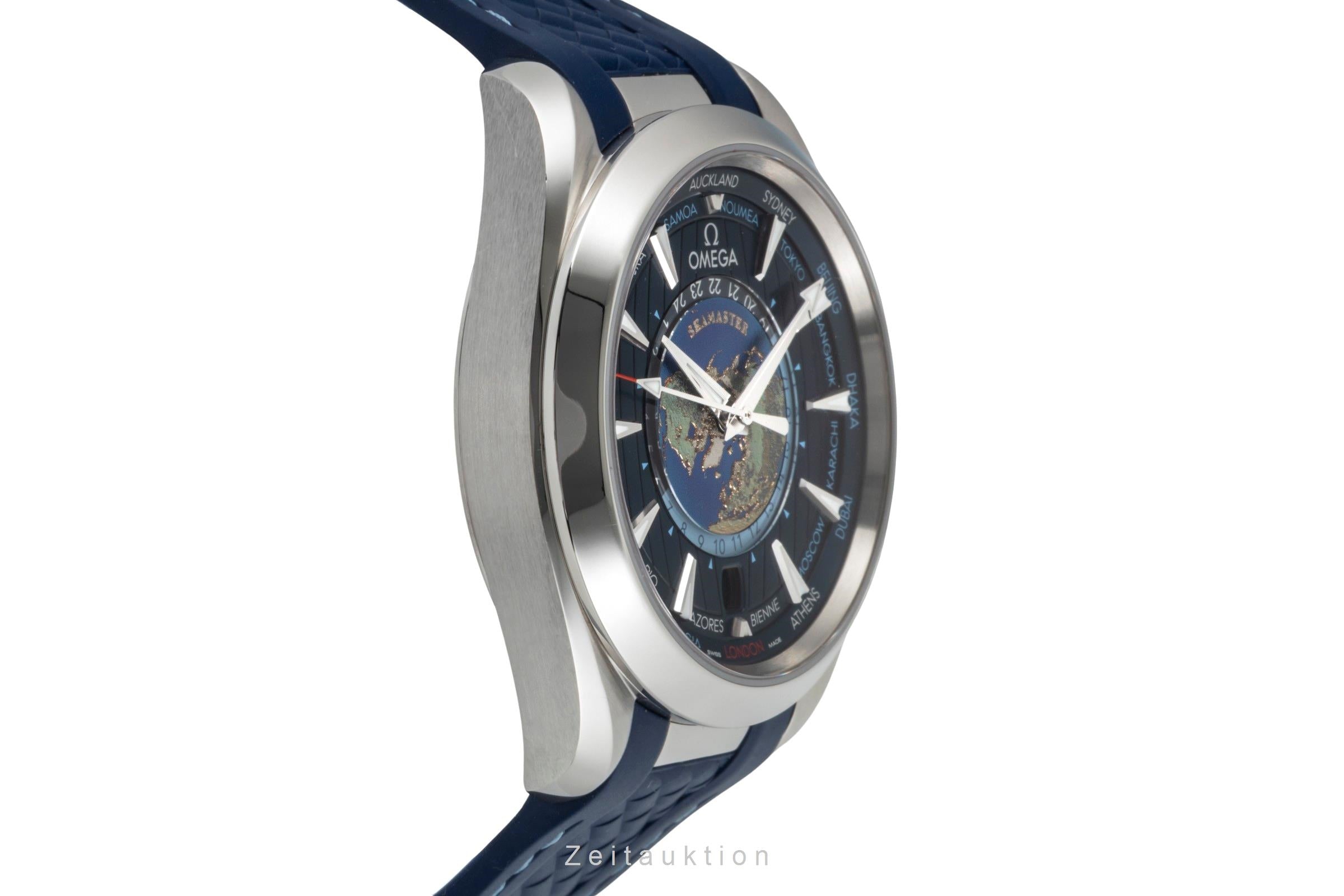 Omega Seamaster Aqua Terra 150M Worldtimer Ref 220.10.43.22.03.001 NP: 10600,- € [2601028]